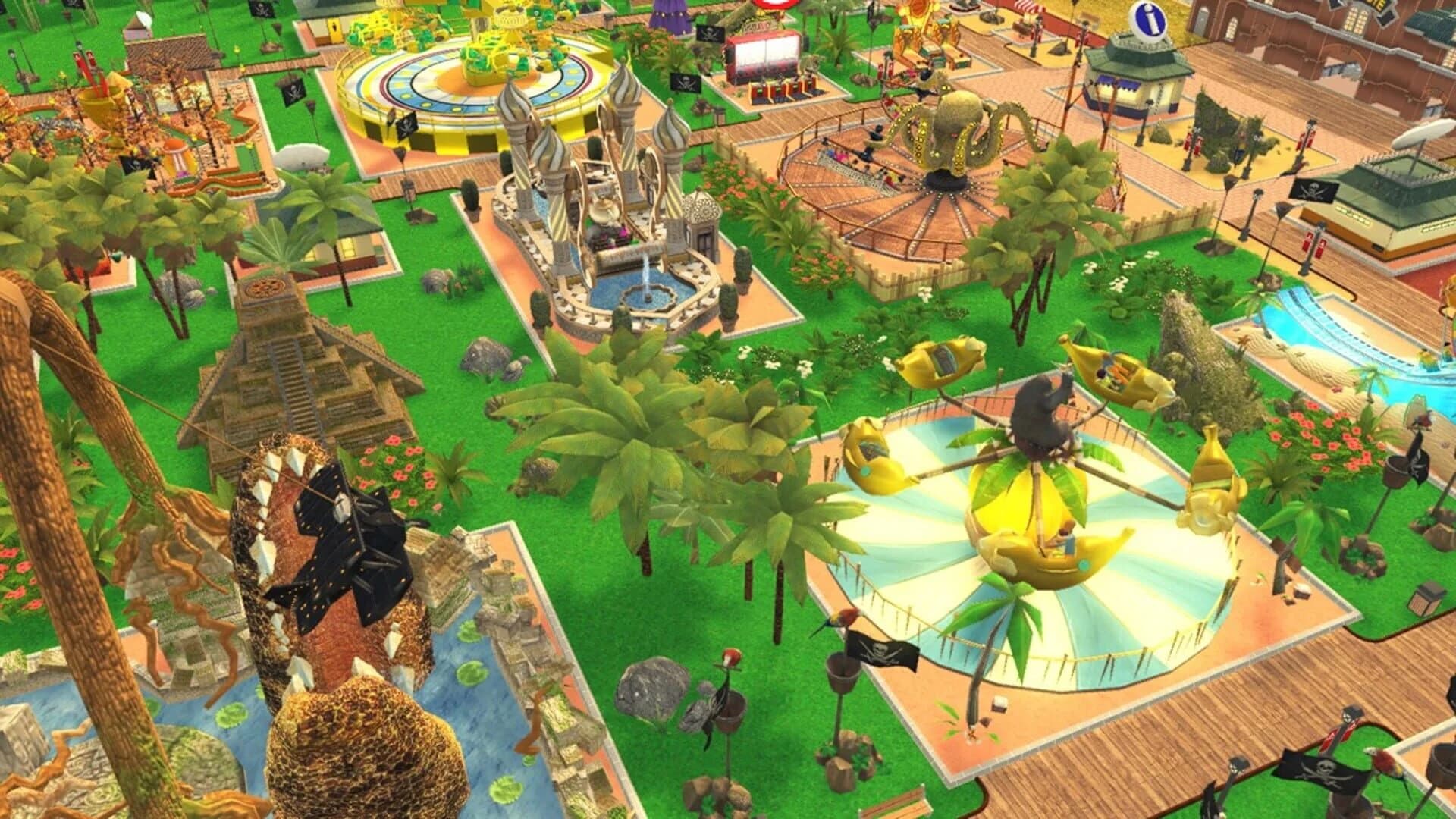 RollerCoaster Tycoon Adventures screenshot 1