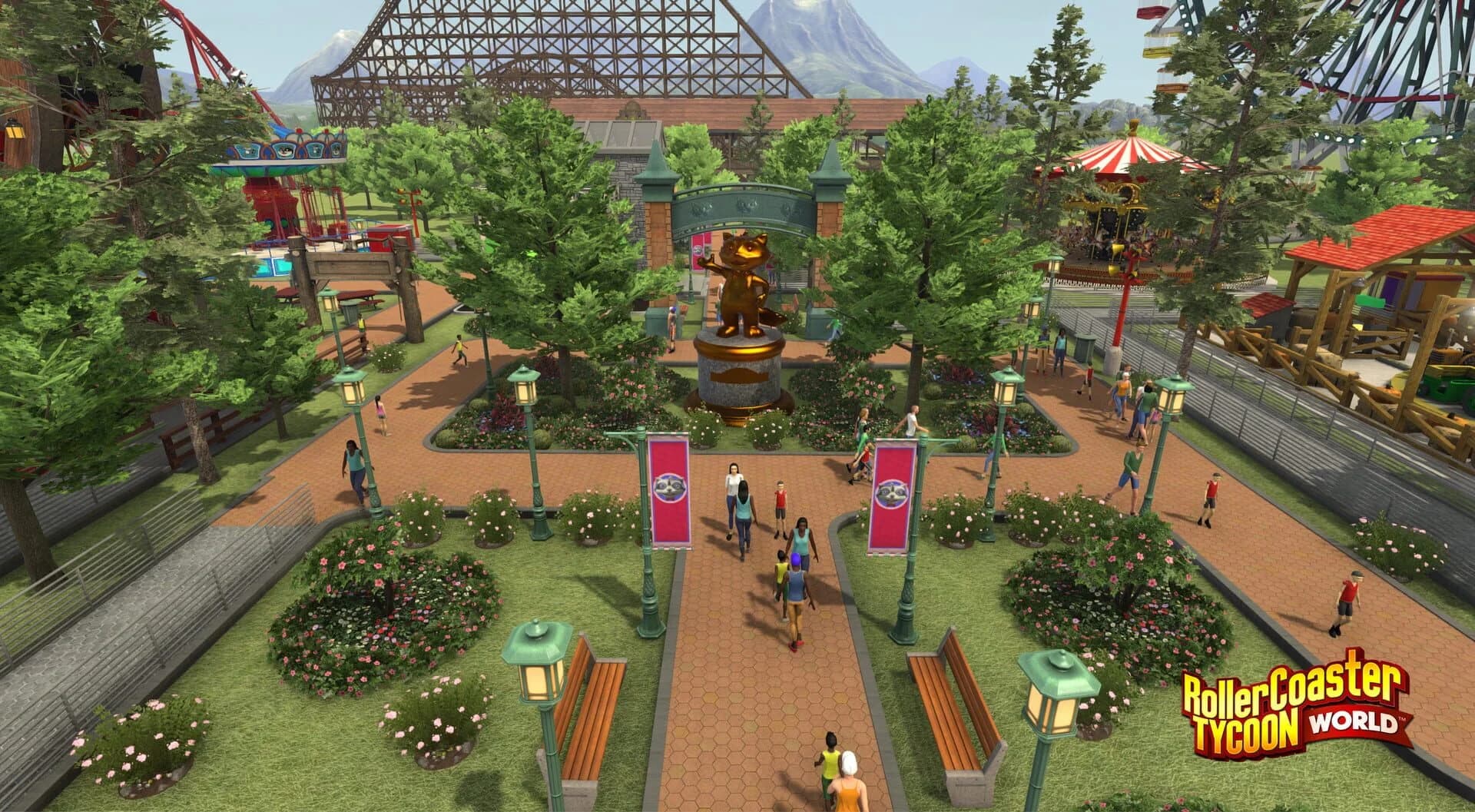 RollerCoaster Tycoon World screenshot 3