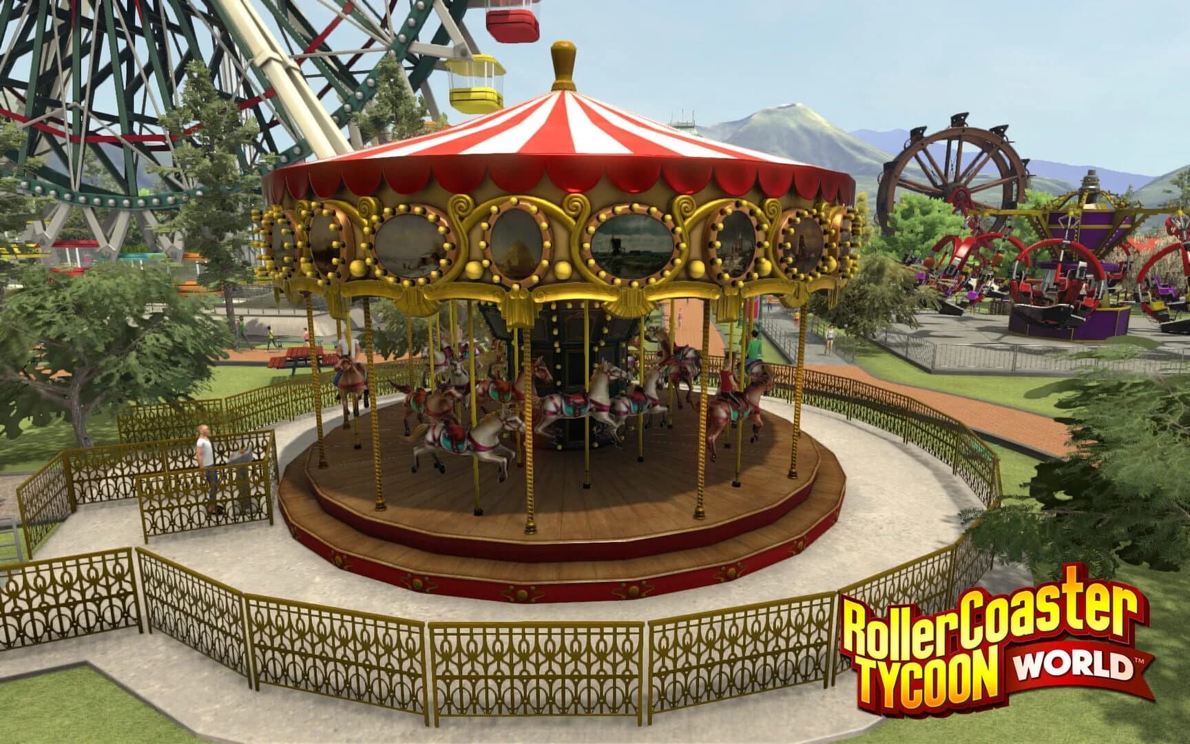 RollerCoaster Tycoon World screenshot 1