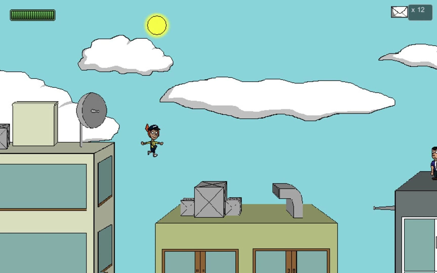 Rooftop Postgirl screenshot 1