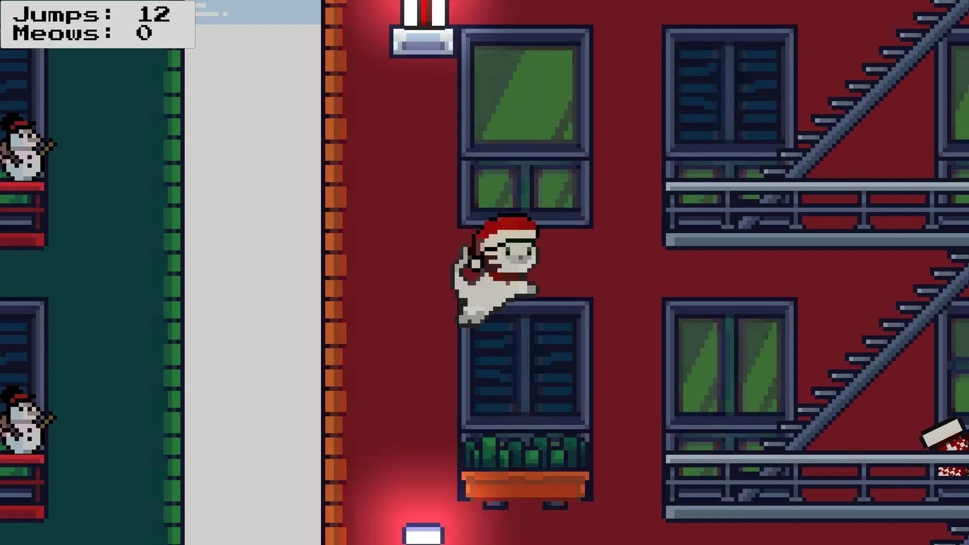 Rooftop Rascal: The Claus Cat screenshot 1