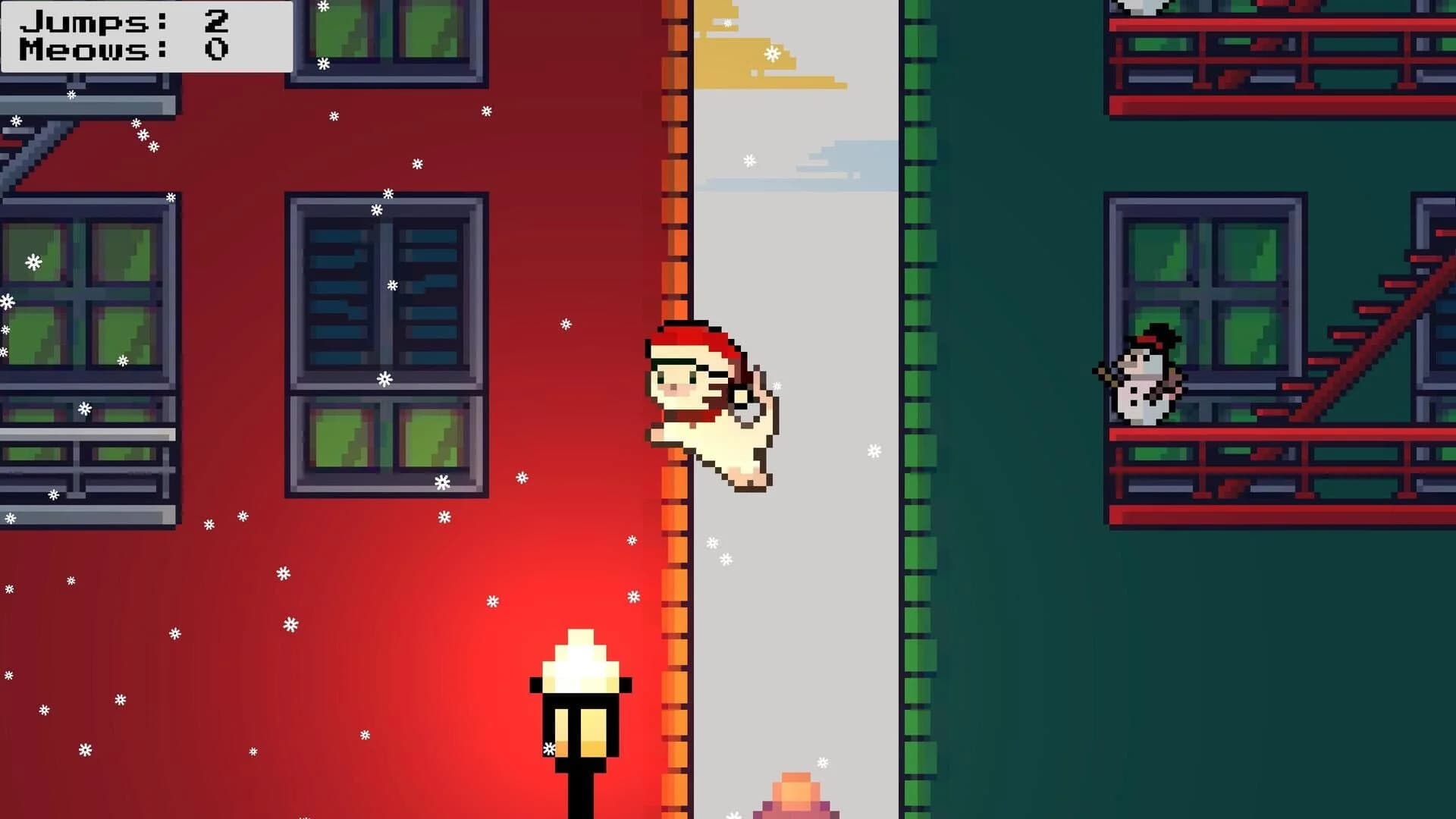 Rooftop Rascal: The Claus Cat screenshot 3