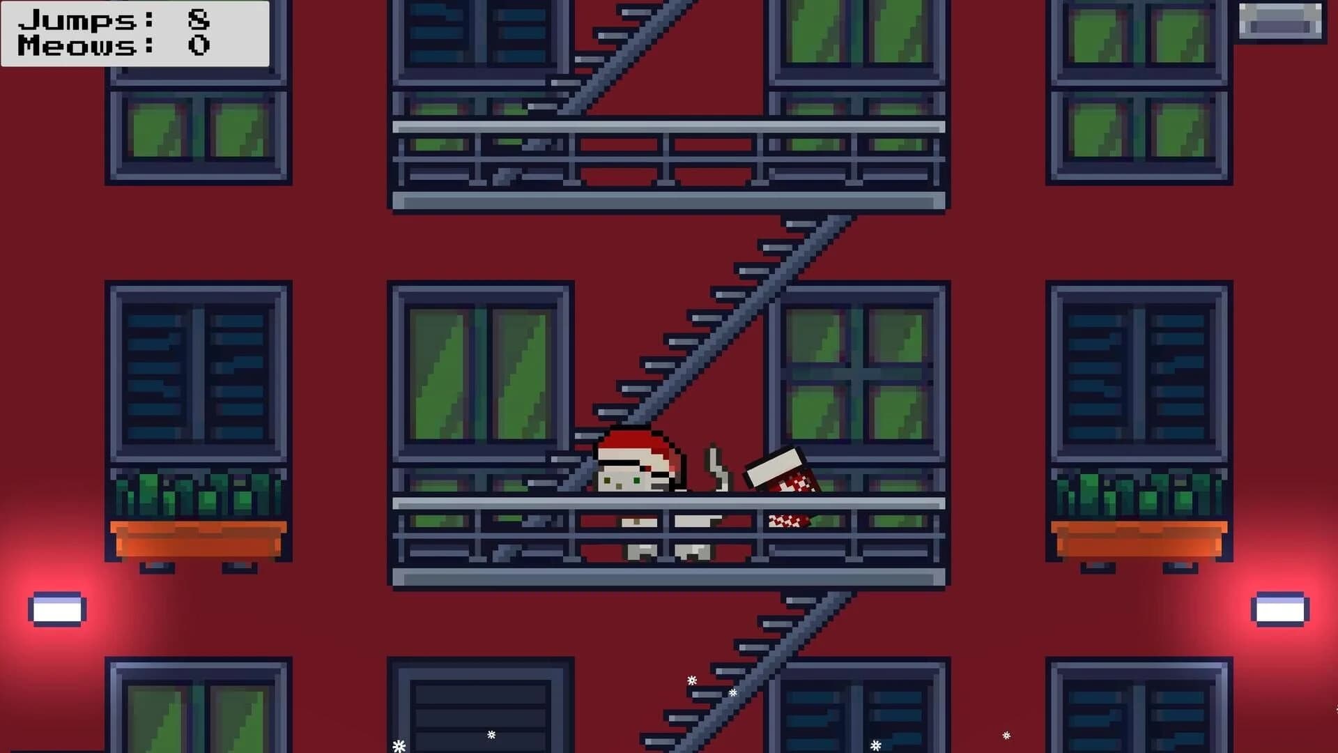 Rooftop Rascal: The Claus Cat screenshot 4