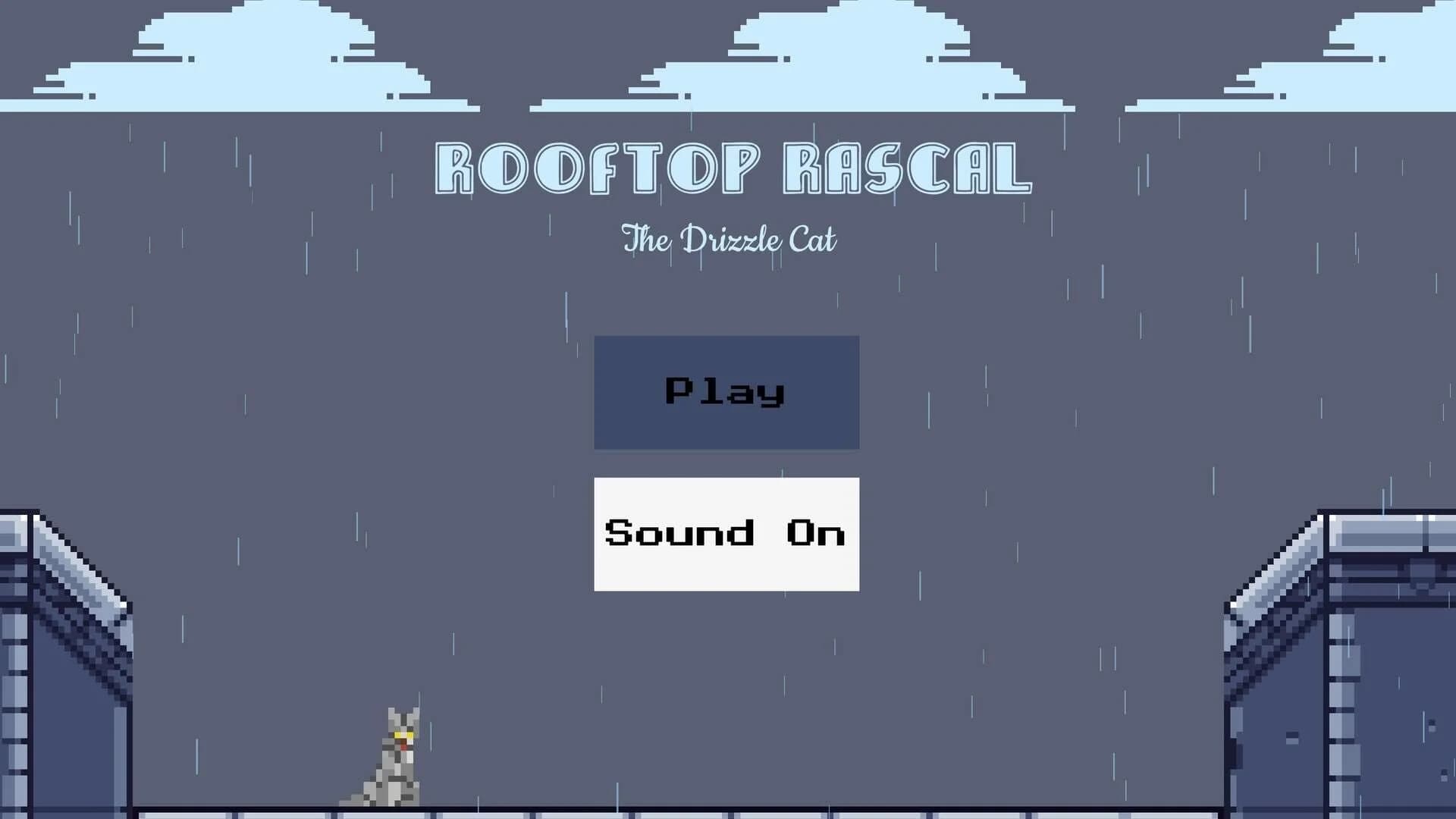 Rooftop Rascal: The Drizzle Cat screenshot 1