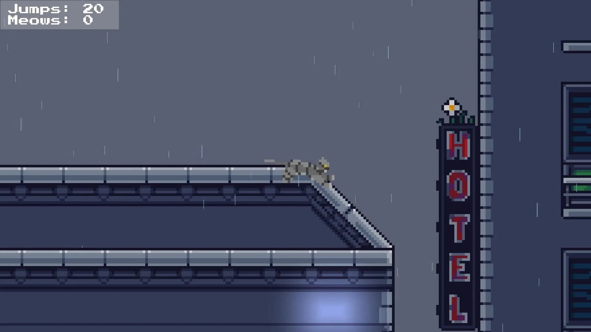 Rooftop Rascal: The Drizzle Cat screenshot 4