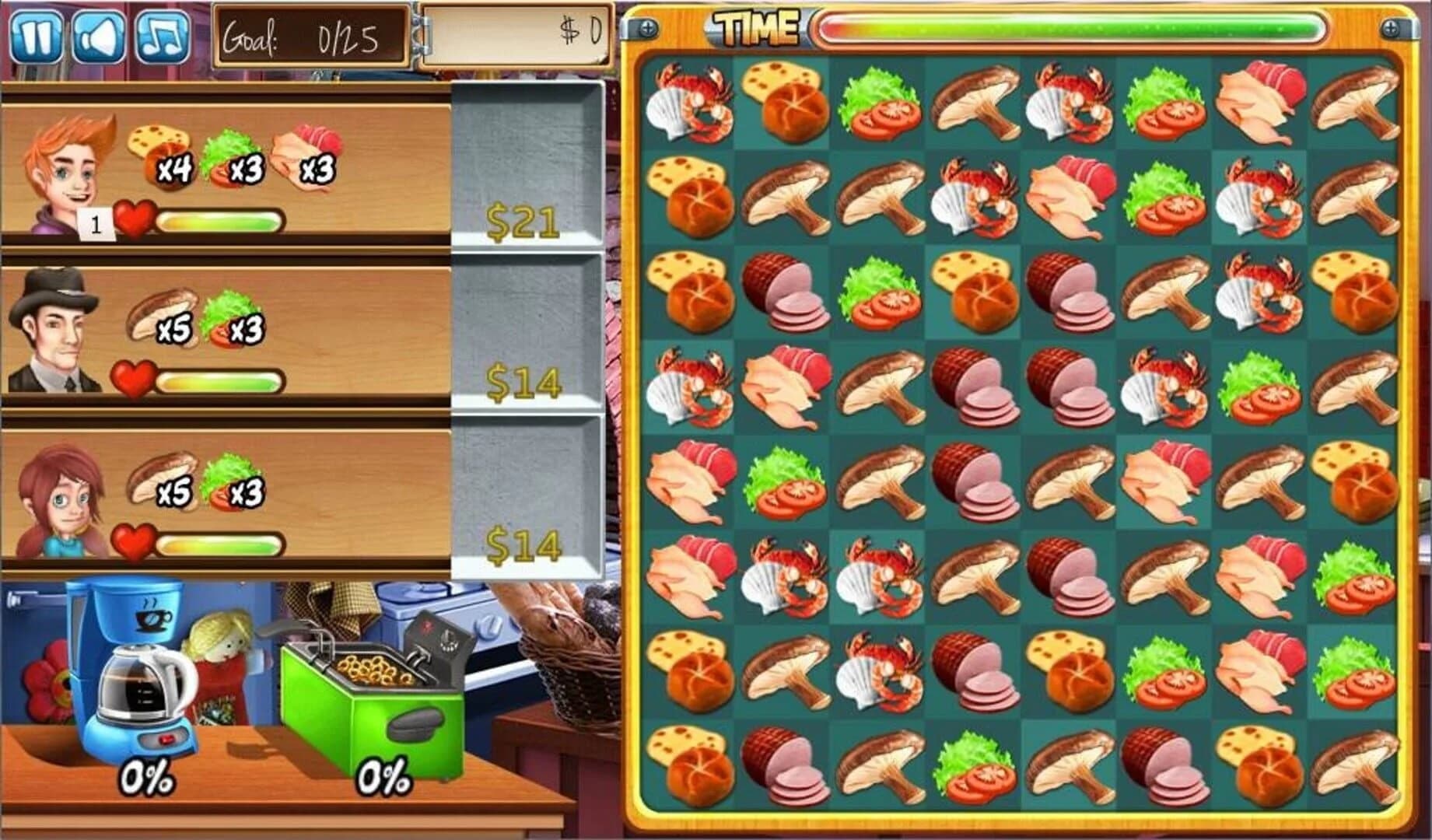 Rory's Restaurant: Winter Rush screenshot 1