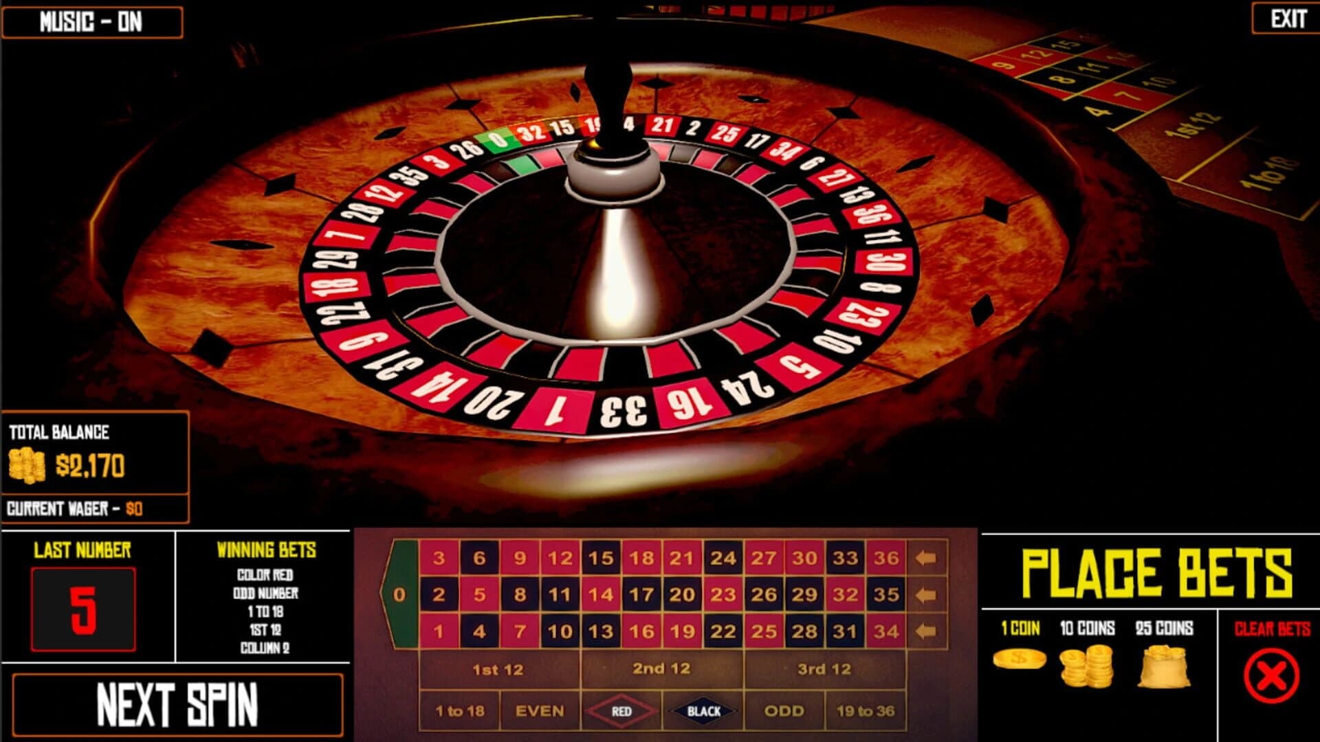 Roulette Simulator 2 screenshot 4