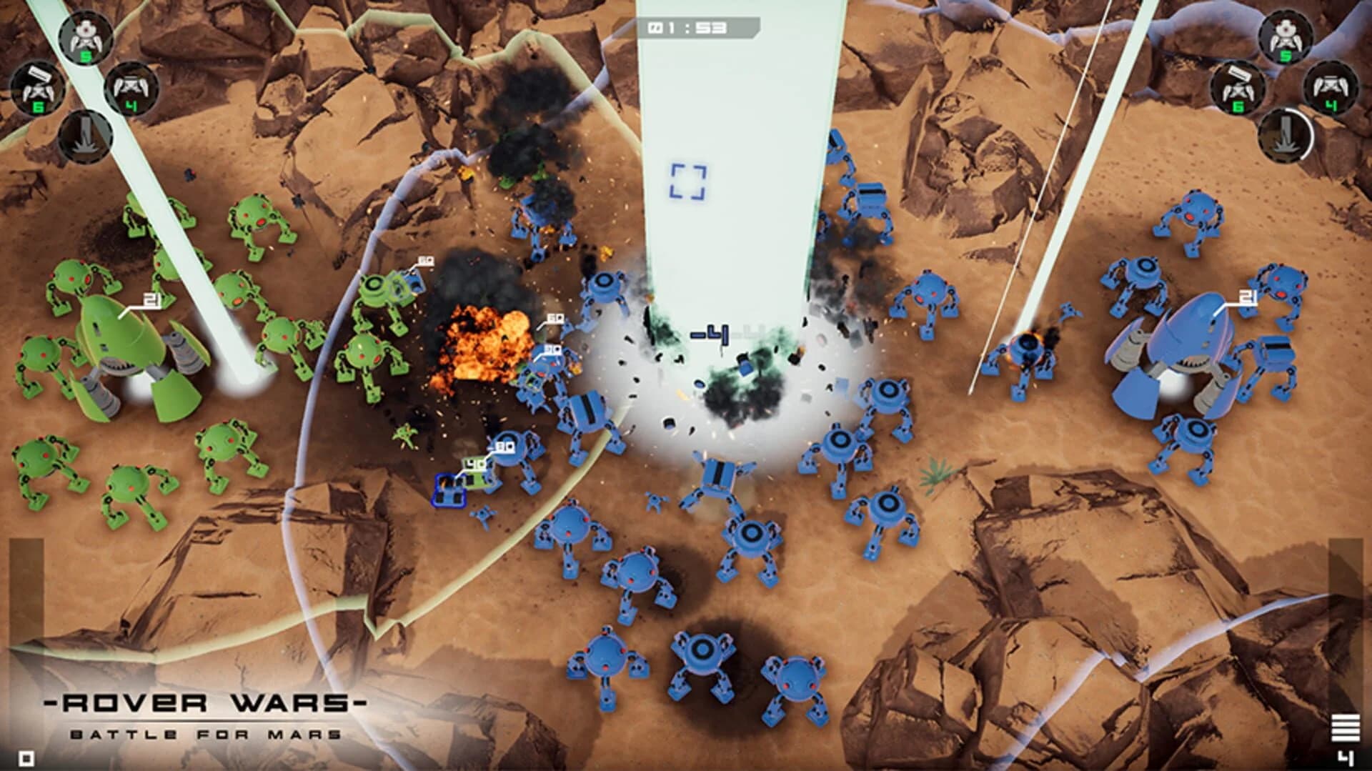 Rover Wars: Battle For Mars screenshot 1