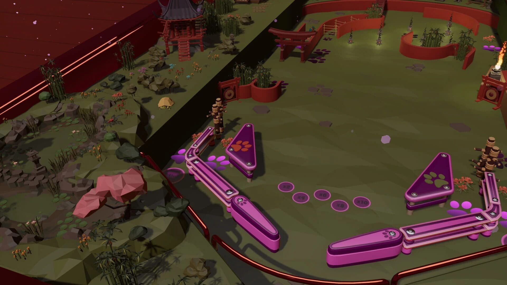 Roxy Raccoon's Pinball Panic: Joyous Japan screenshot 3