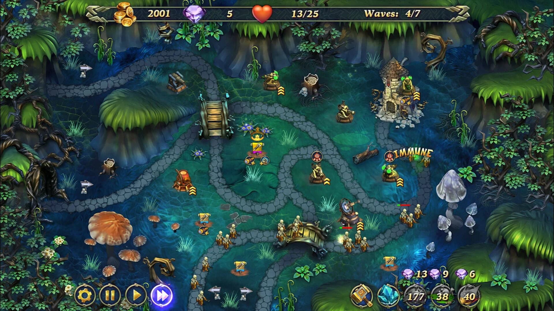 Royal Defense: Invisible Threat screenshot 1