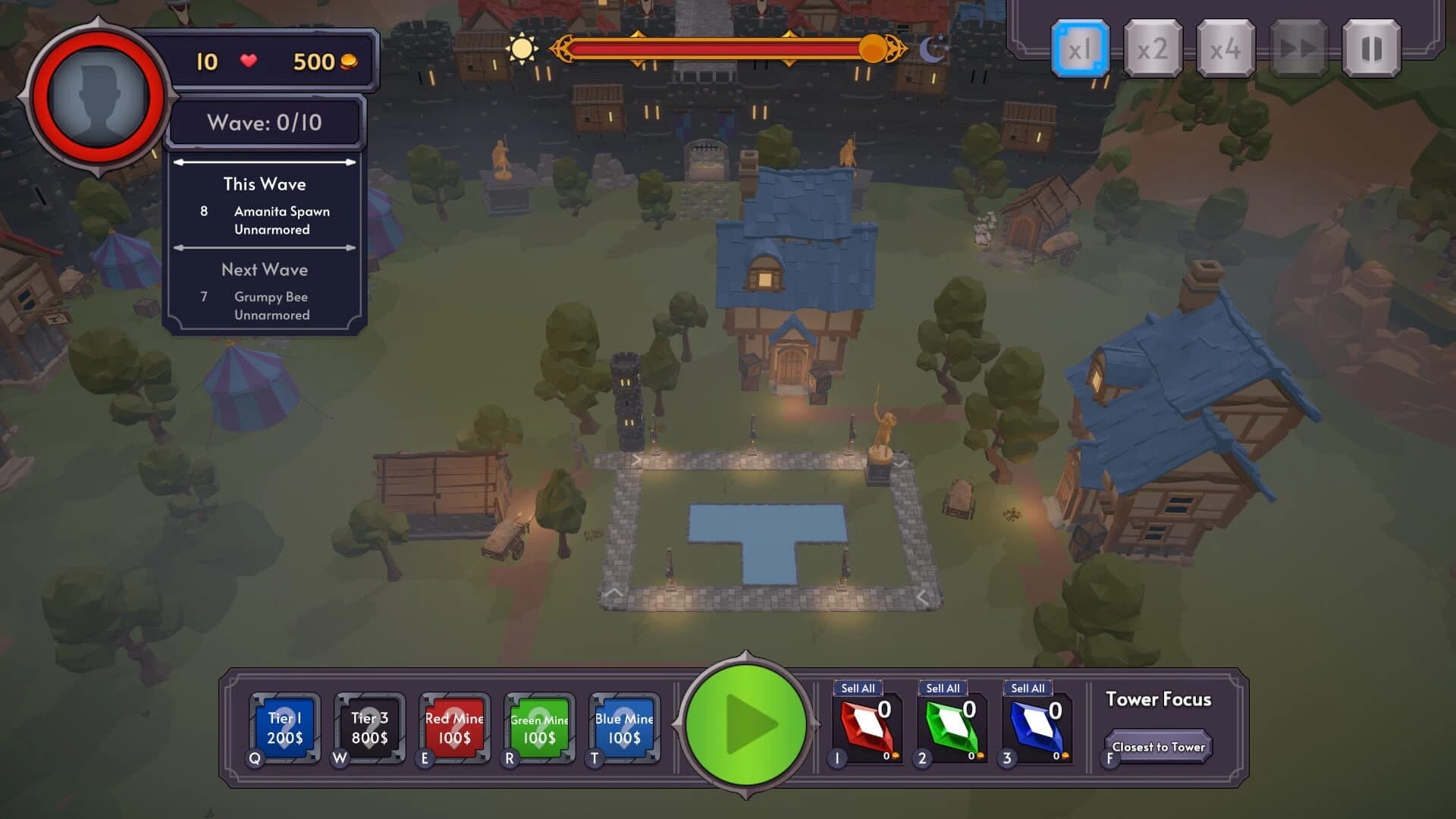 Royal Wars: Farm TD screenshot 1