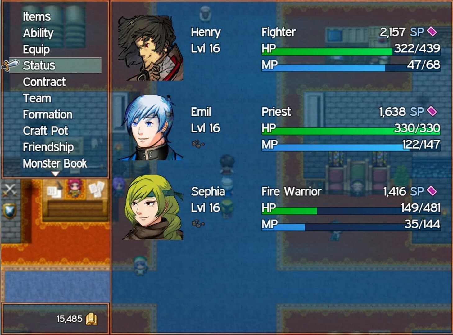 RPG Fighter League screenshot 1