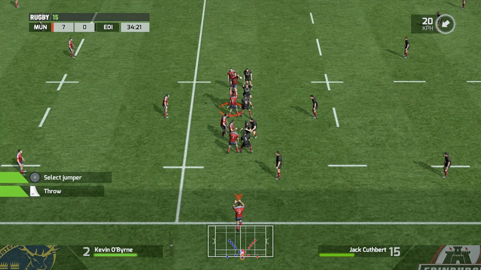 Rugby 15 screenshot 5