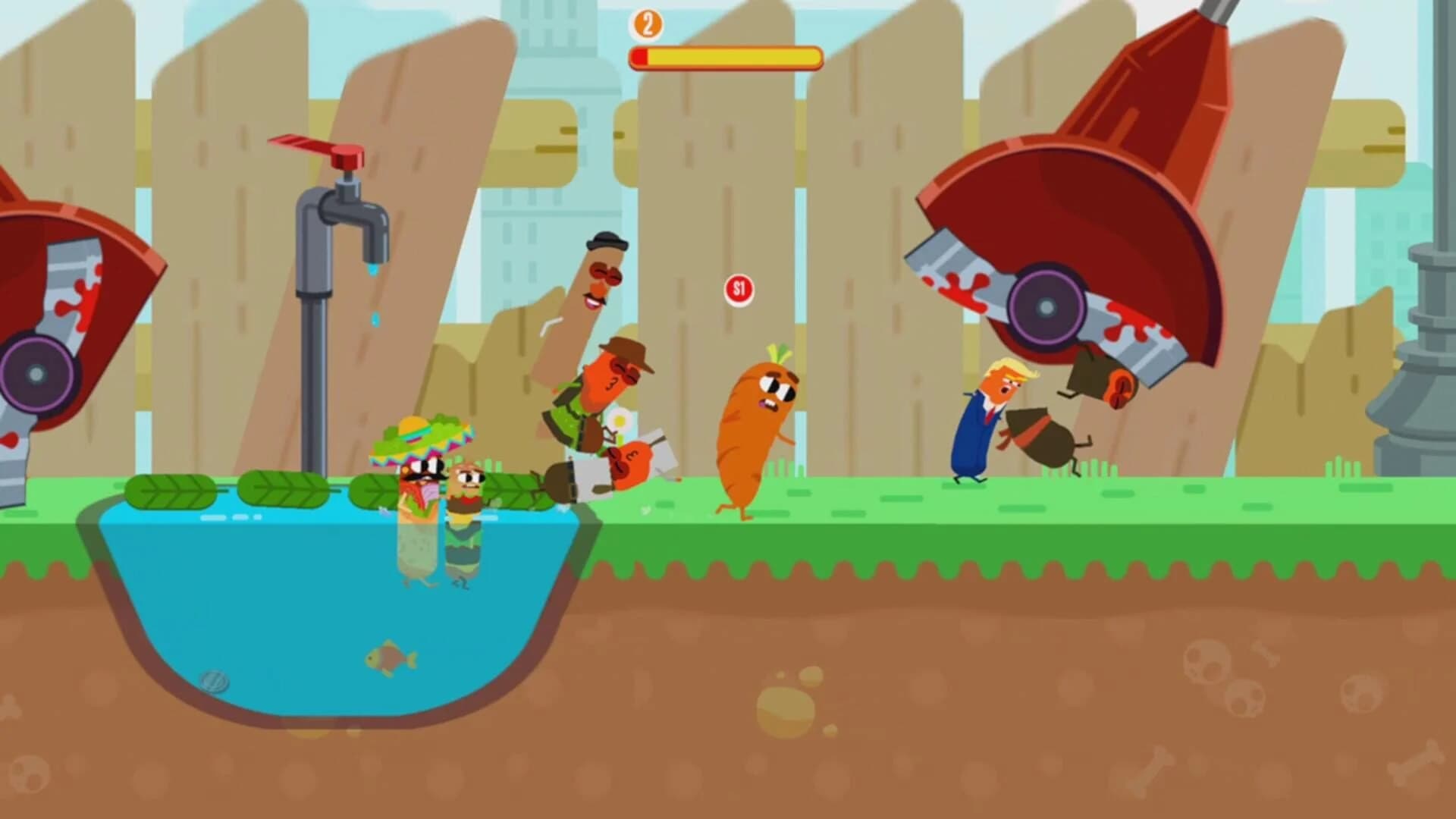Run Sausage Run! screenshot 1
