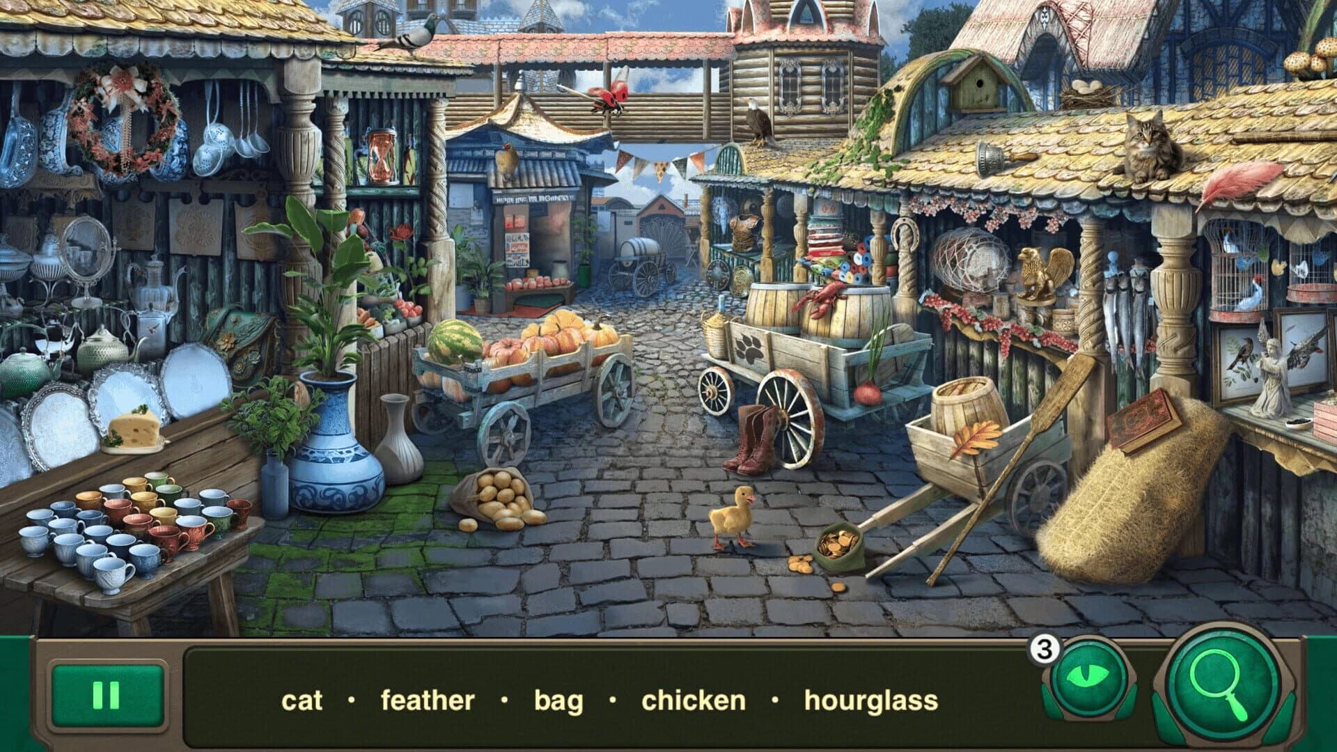 Runes: Hidden Objects Puzzle Game screenshot 1