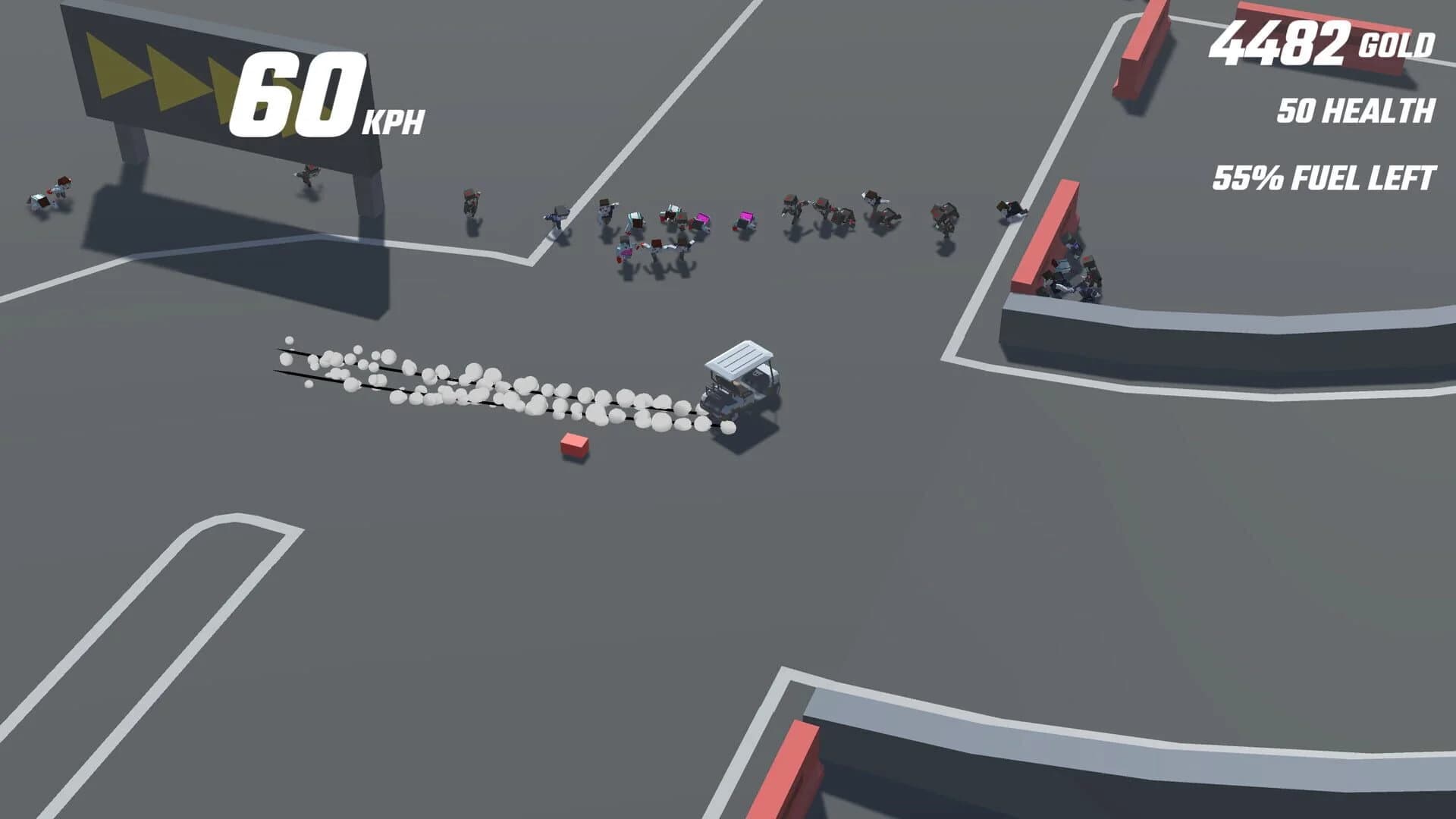 Running Over Zombies screenshot 2