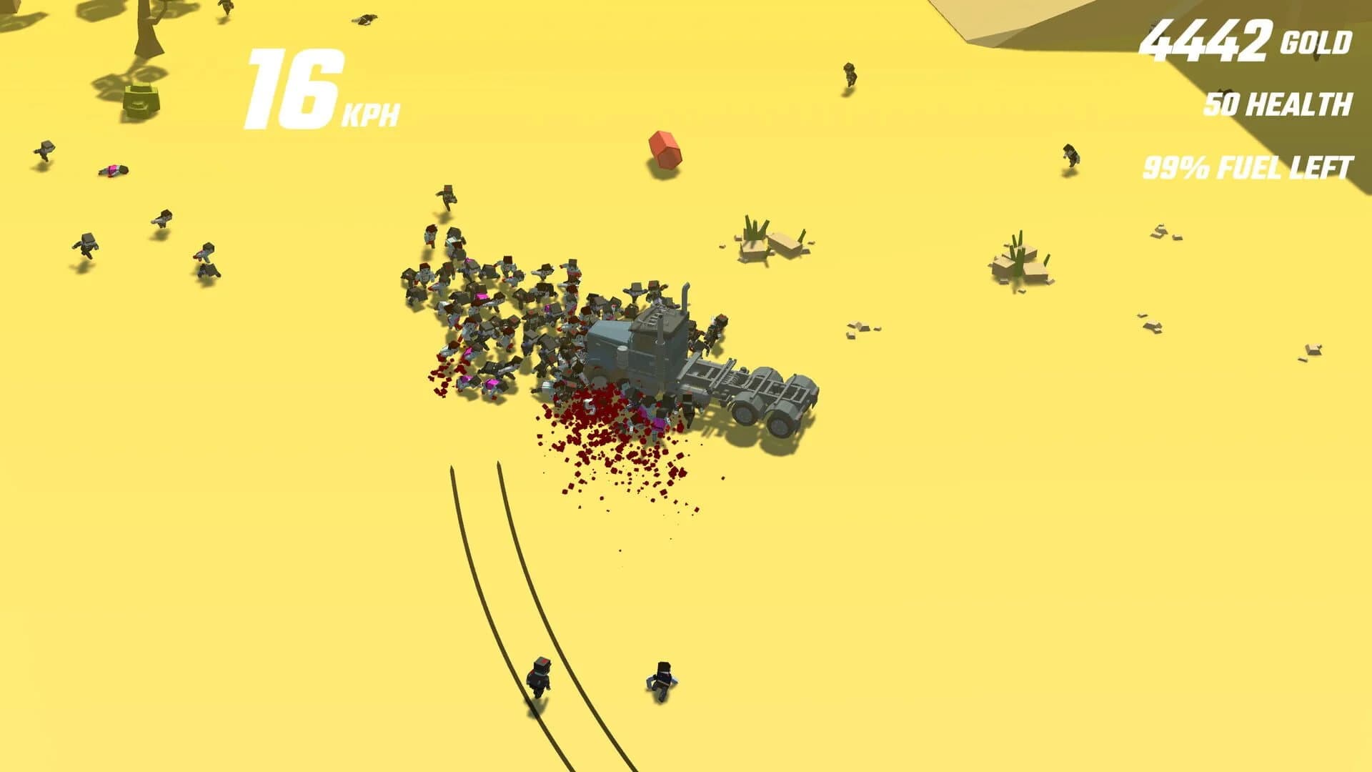 Running Over Zombies screenshot 3