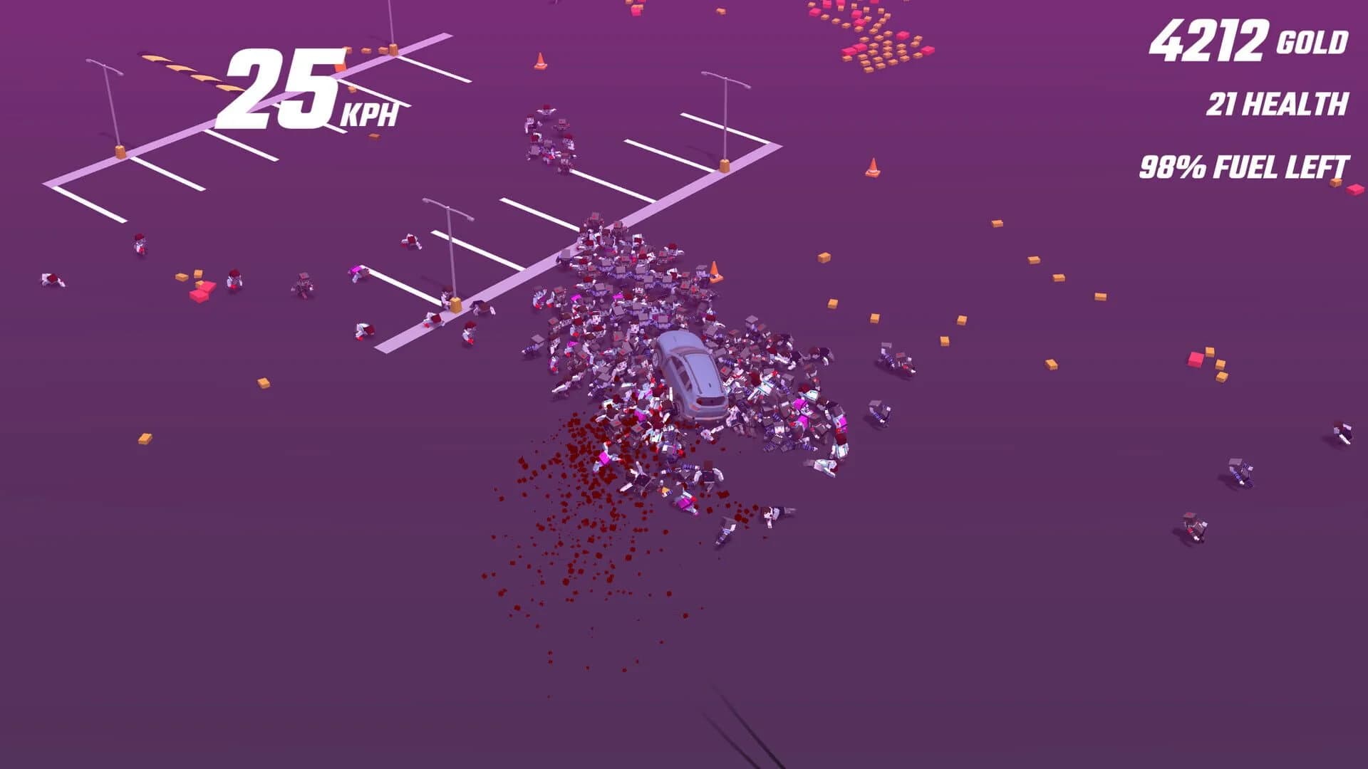 Running Over Zombies screenshot 1