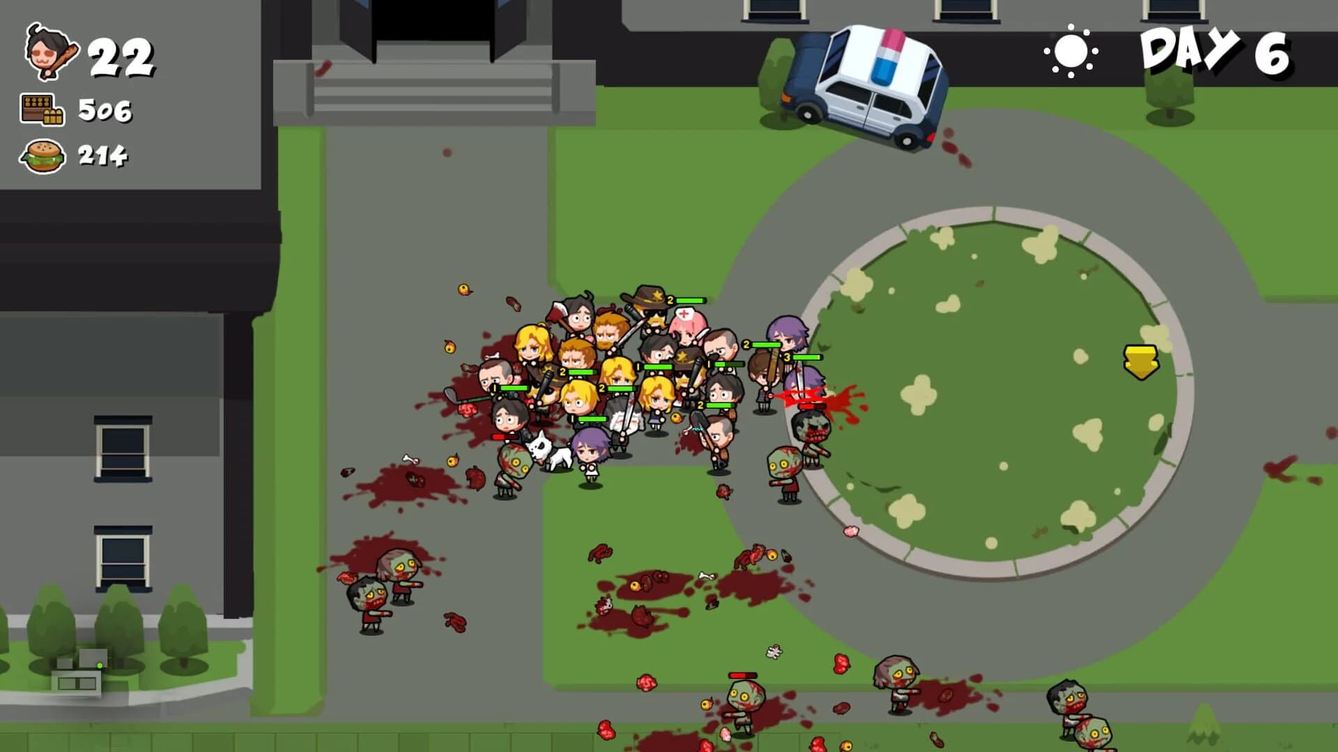 Run!ZombieFoods! screenshot 1
