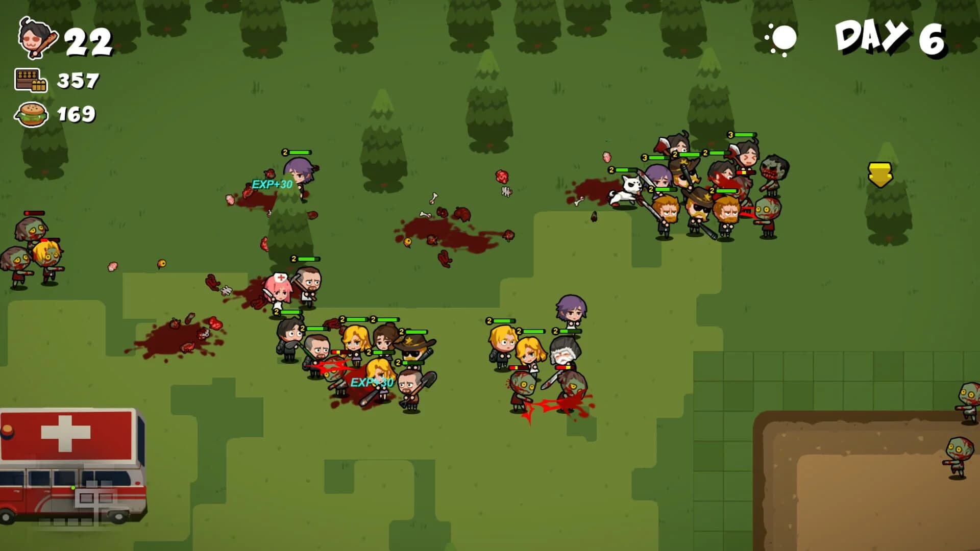 Run!ZombieFoods! screenshot 2