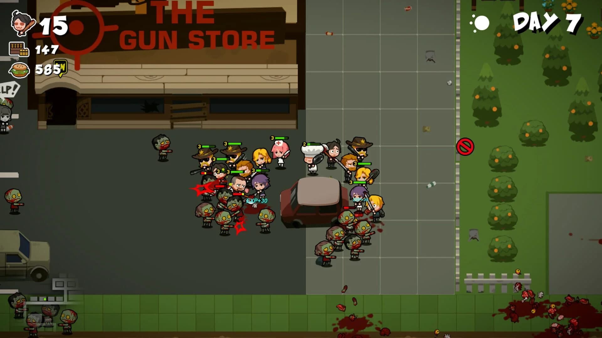 Run!ZombieFoods! screenshot 5