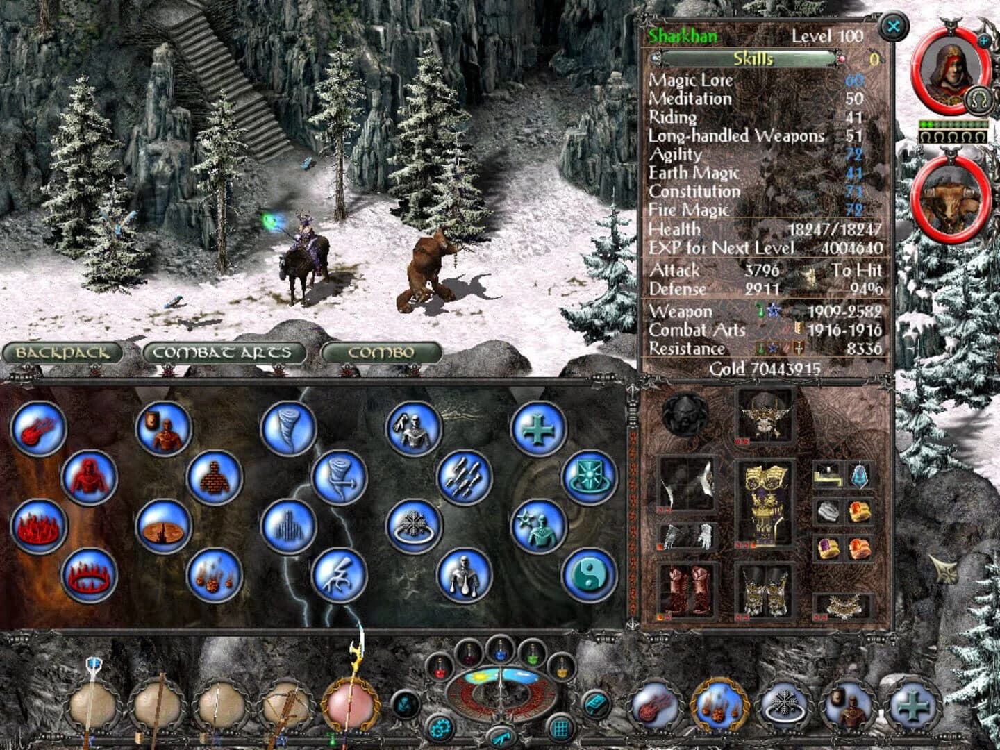 Sacred Gold screenshot 1