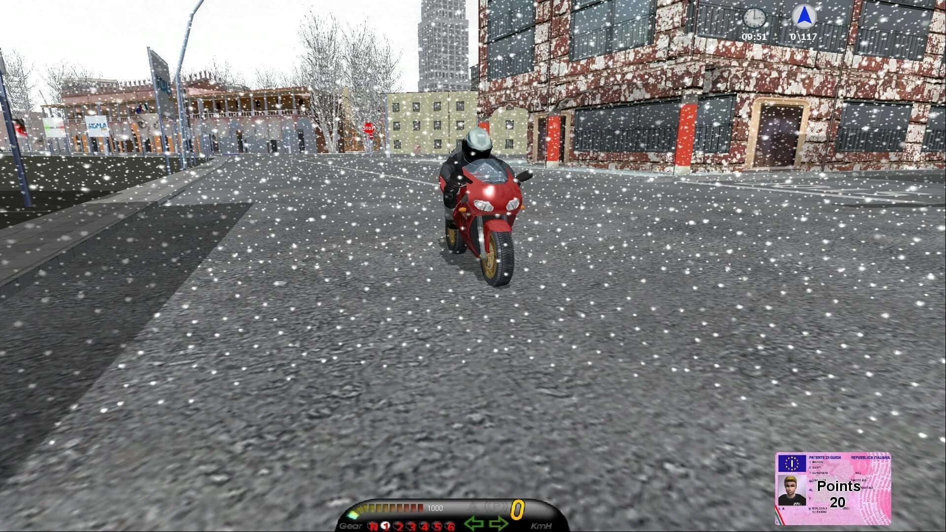 Safety Driving Simulator: Motorbike screenshot 5