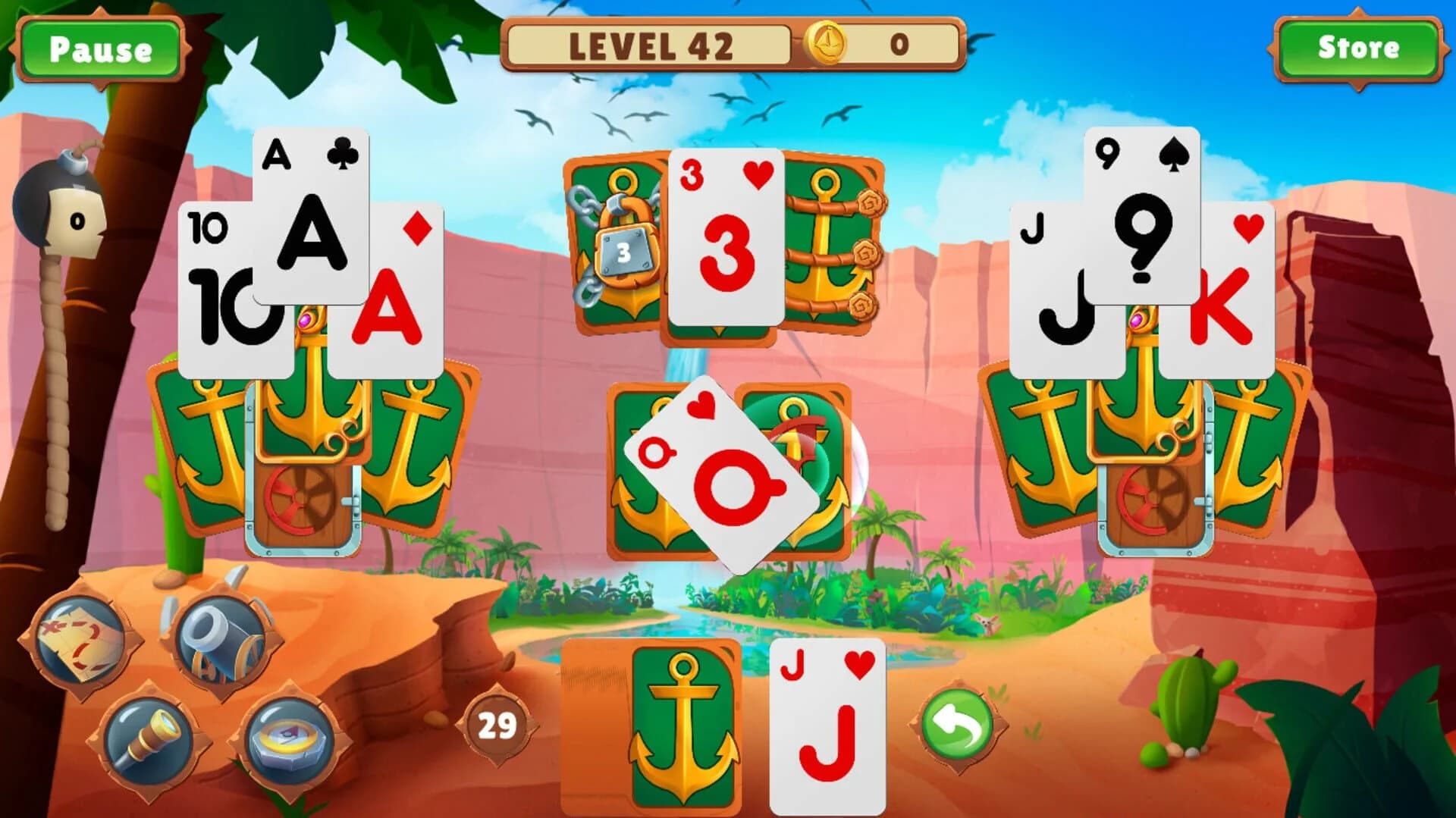 Sailor's Stories Solitaire screenshot 1