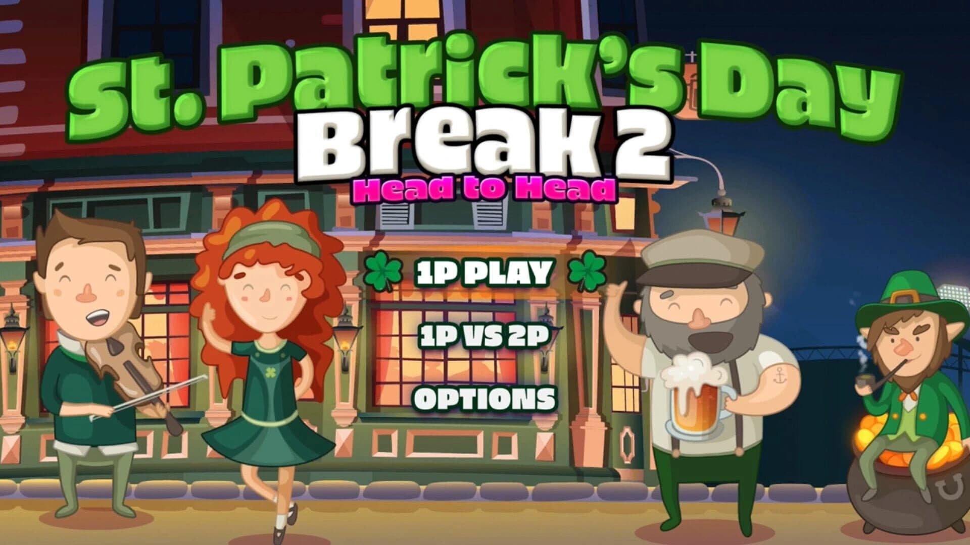 Saint Patrick's Day Break 2 Head to Head screenshot 1