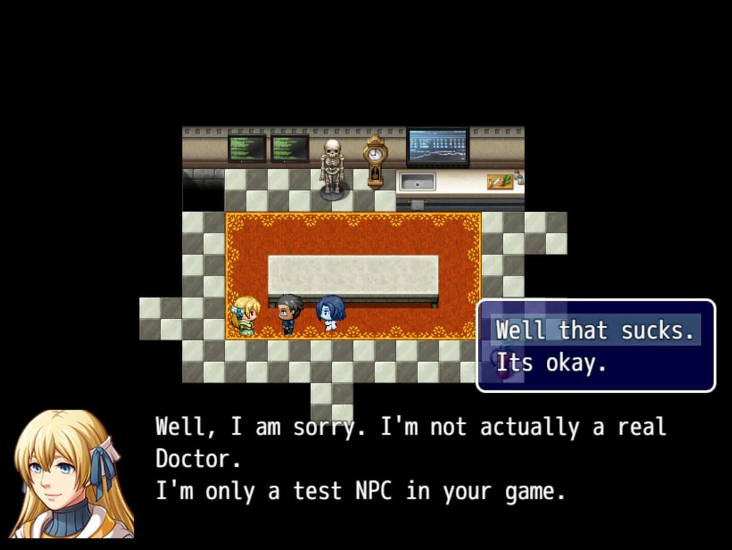 Sakura and Crit: The Mock Game screenshot 4