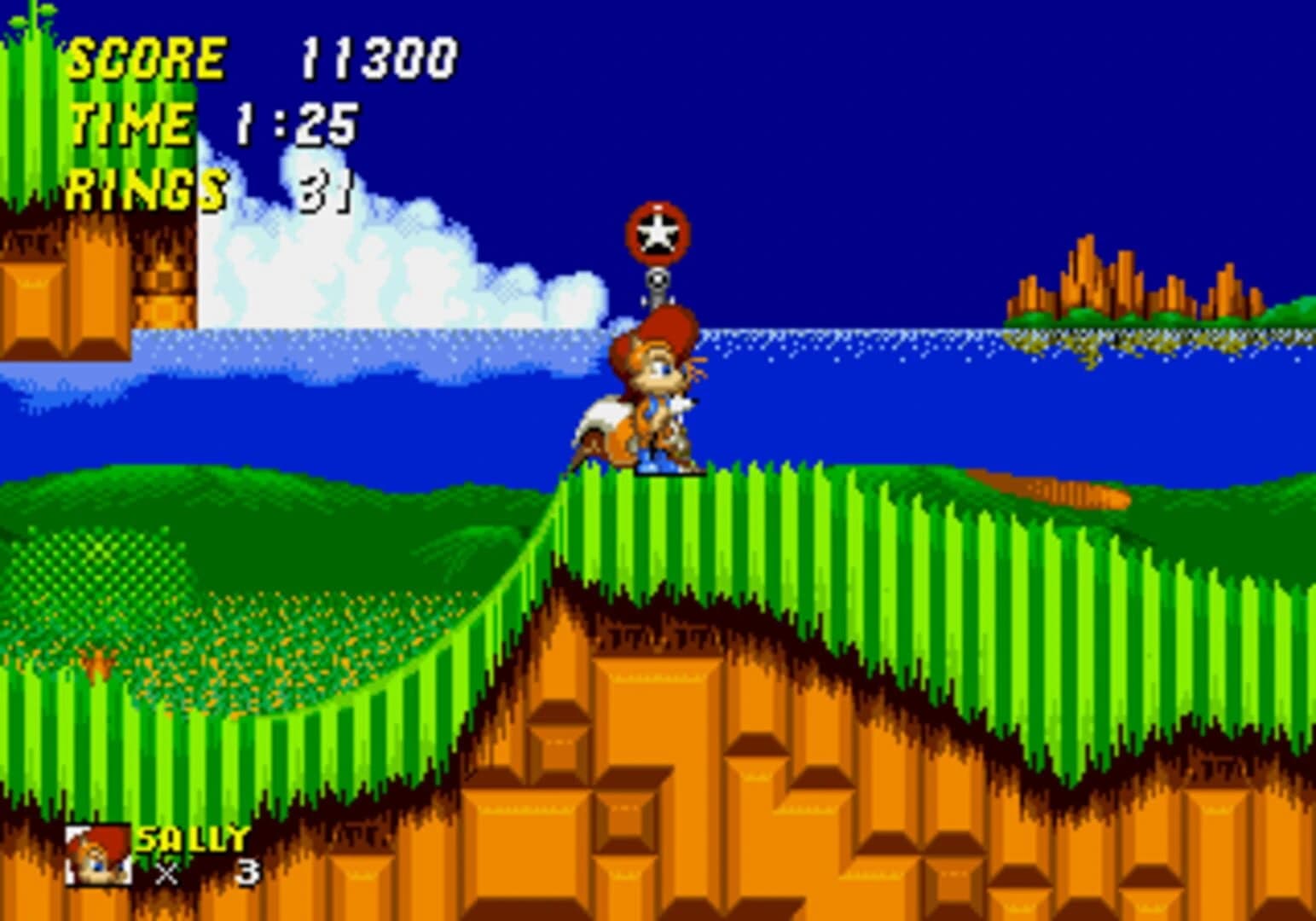 Sally Acorn in Sonic the Hedgehog 2 screenshot 2