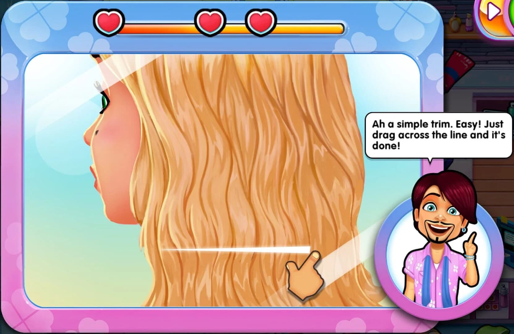 Sally's Salon: Kiss & Make-Up screenshot 3