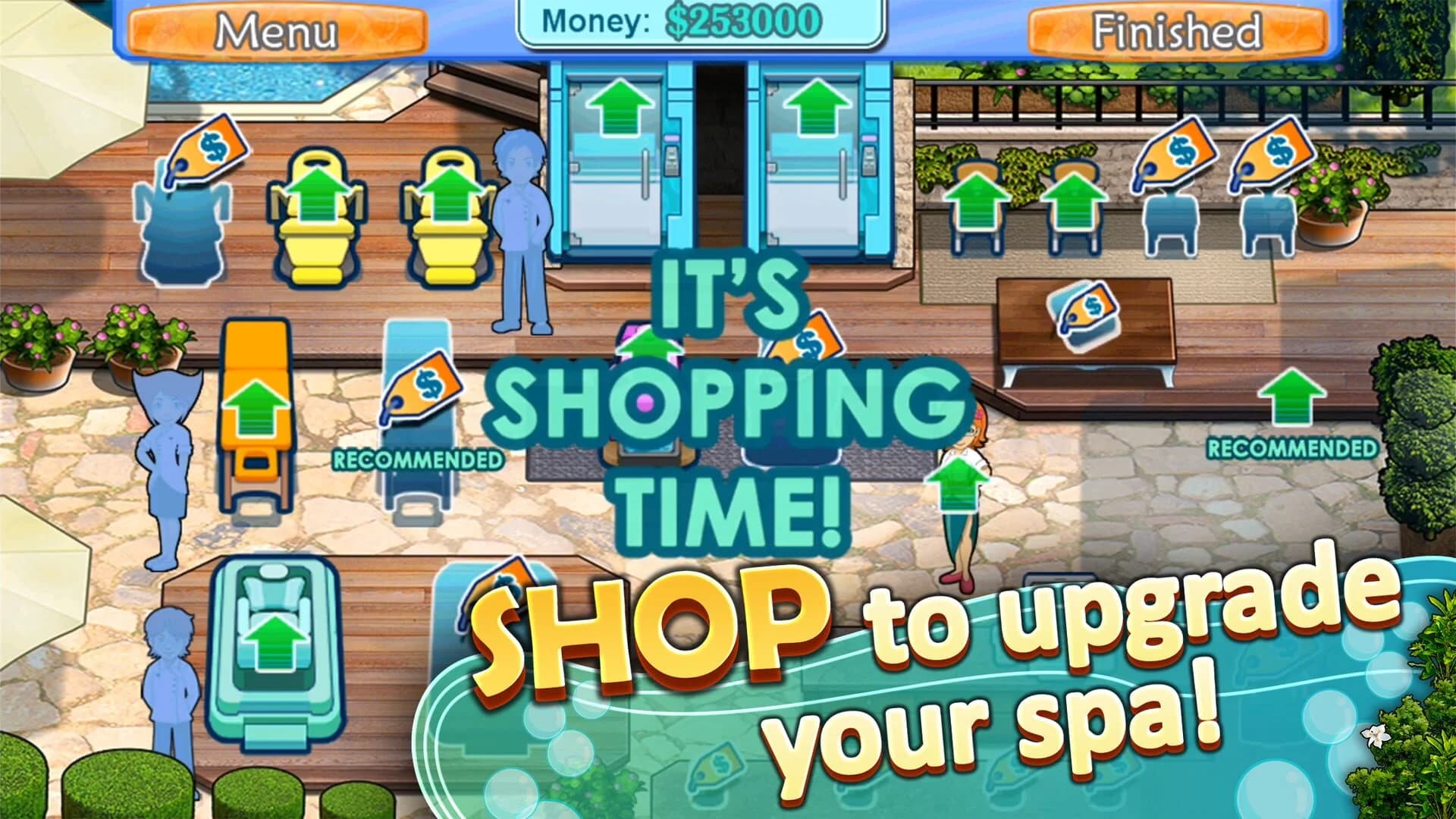 Sally's Spa screenshot 1