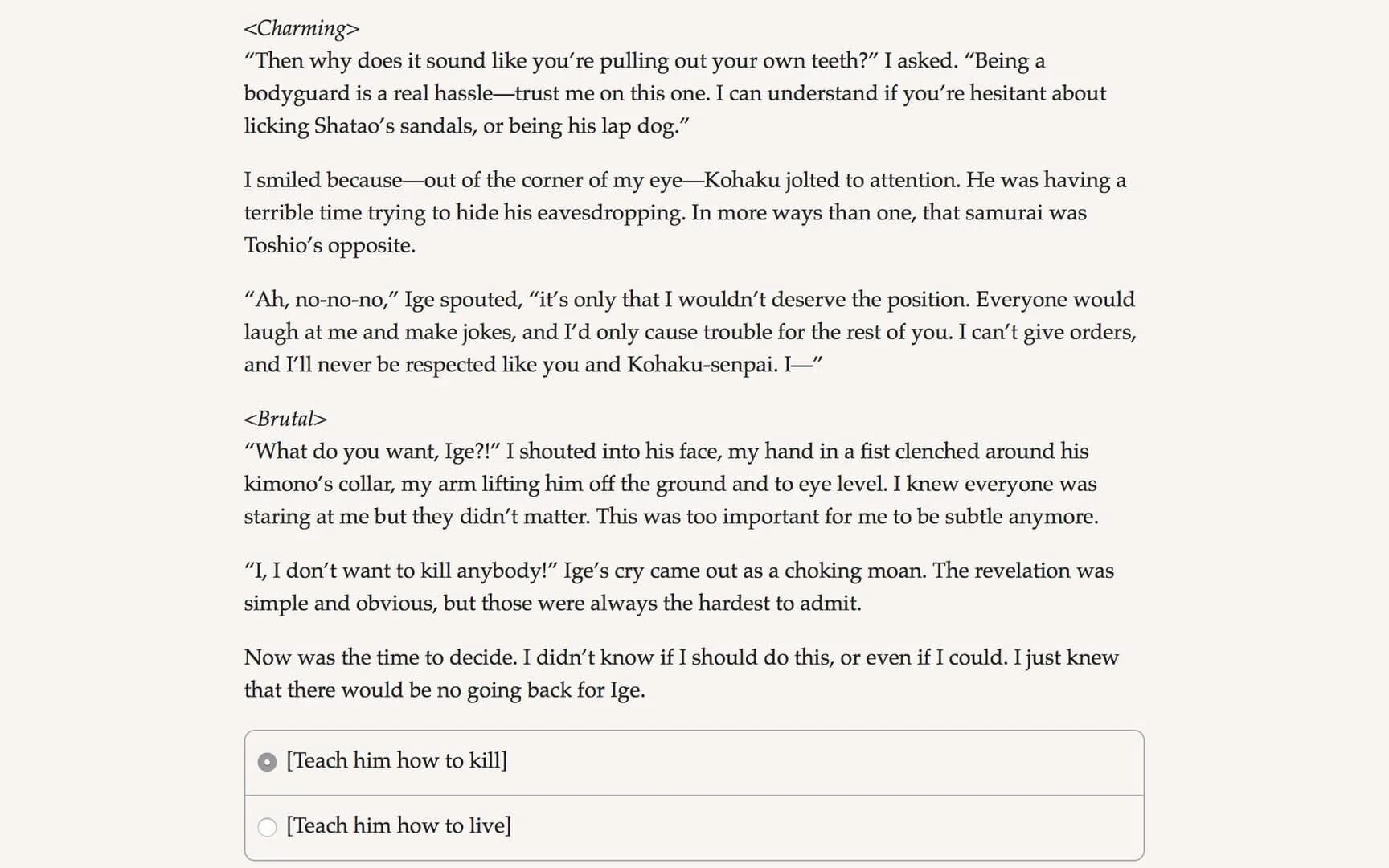 Samurai of Hyuga Book 3 screenshot 5