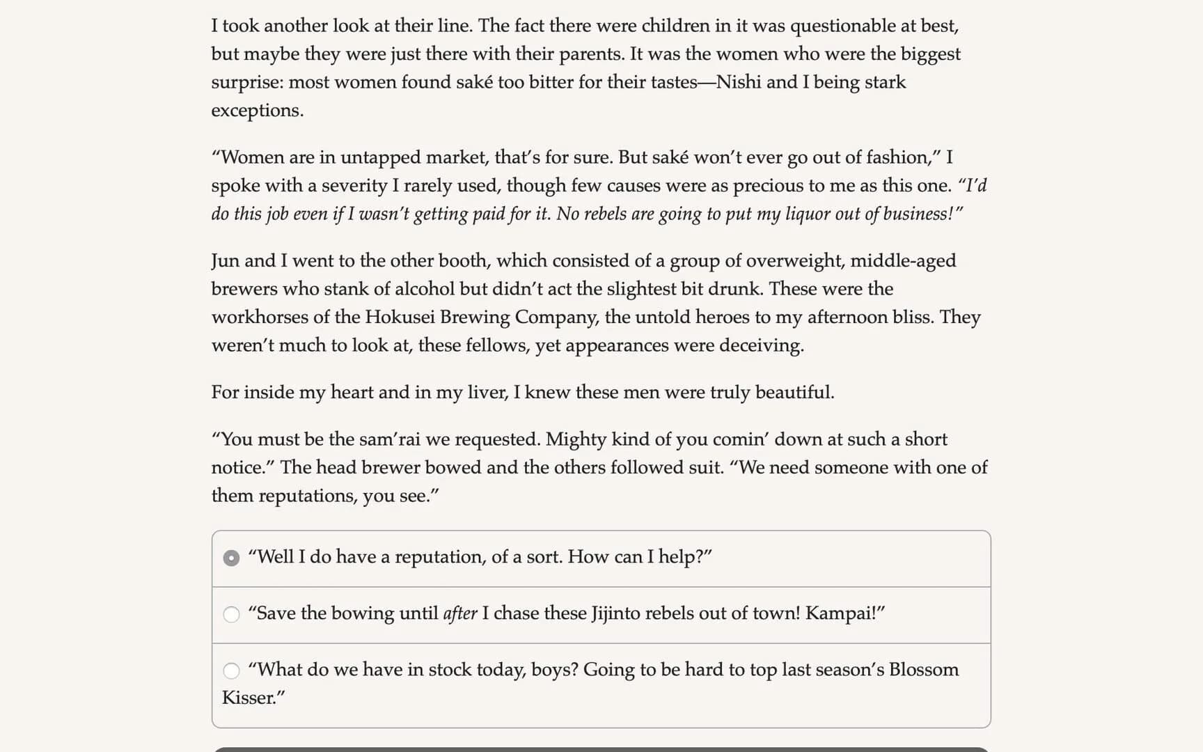 Samurai of Hyuga Book 4 screenshot 3