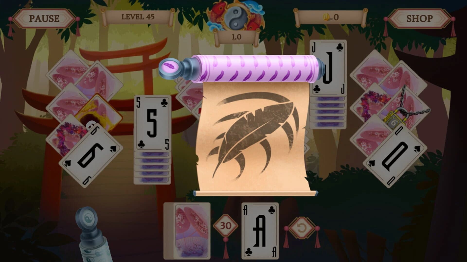 Samurai Solitaire: Return of the Ronin screenshot 3