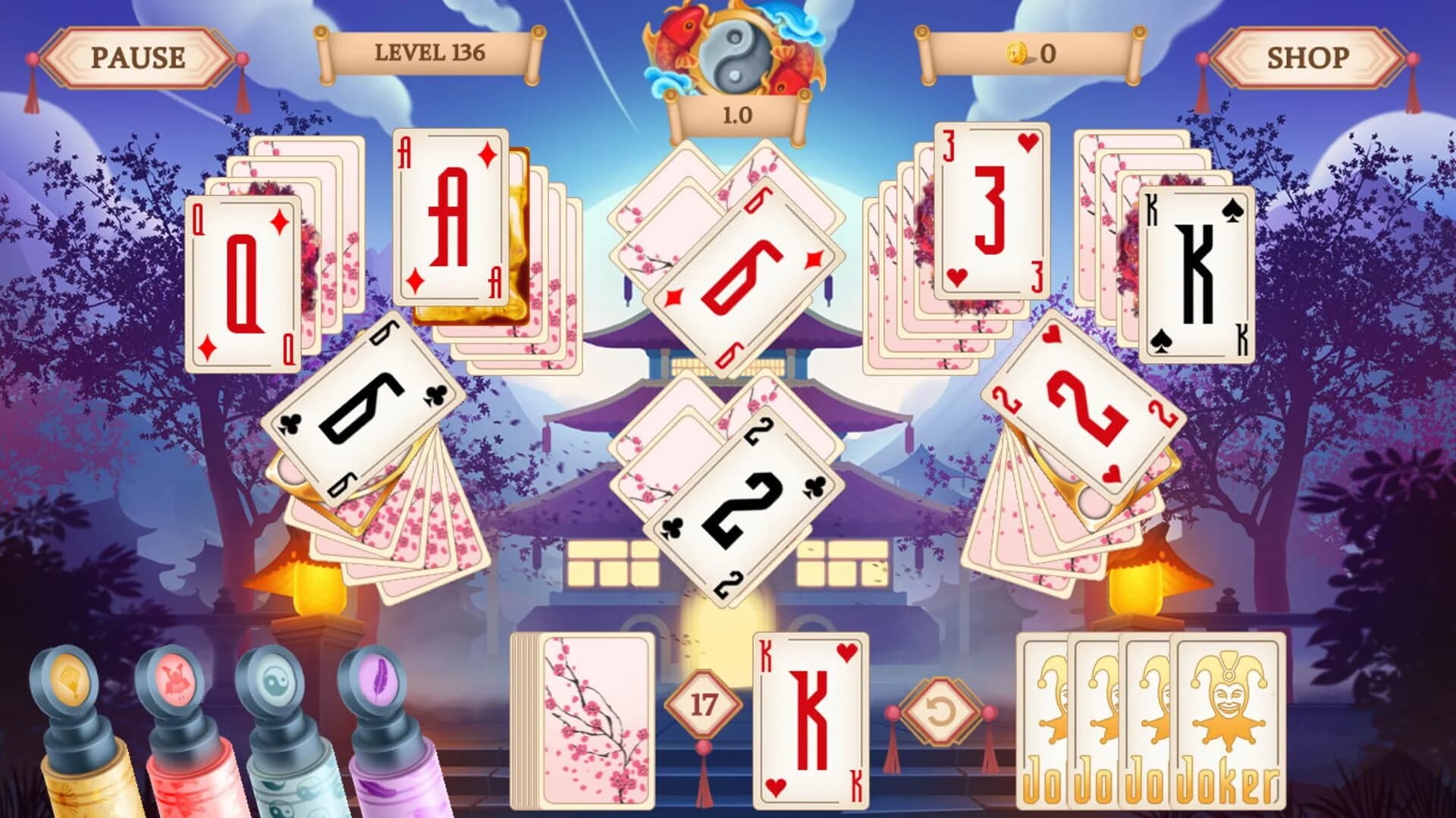 Samurai Solitaire: Threads of Fate screenshot 3