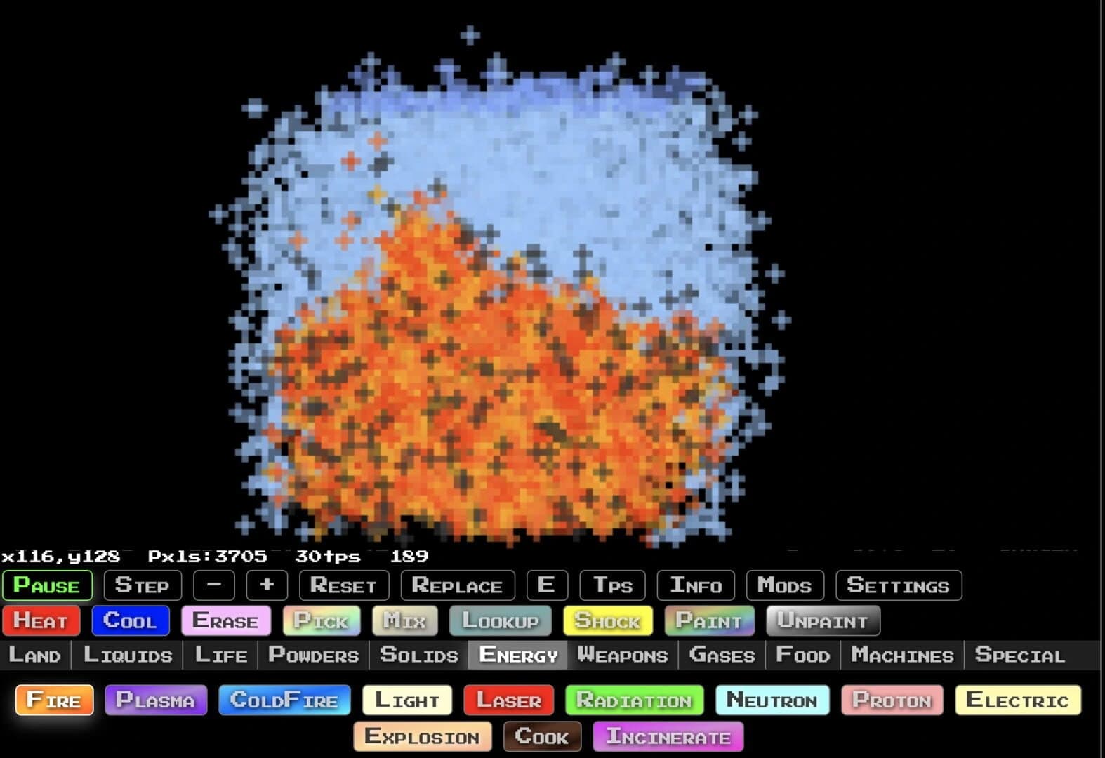 Sandboxels screenshot 1