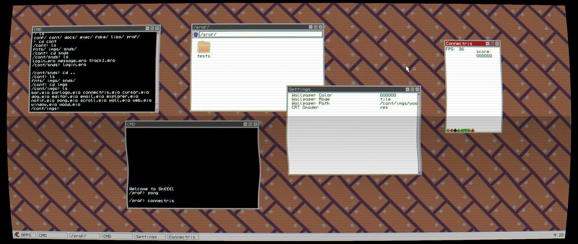SandEEE screenshot 2