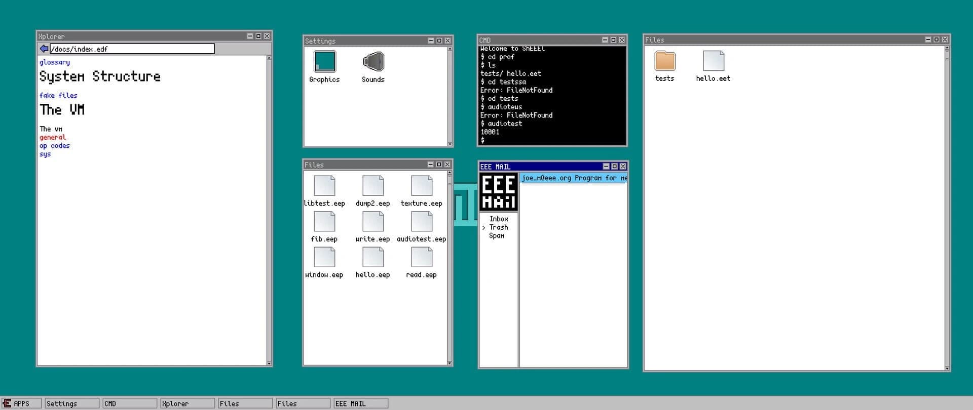 SandEEE screenshot 1