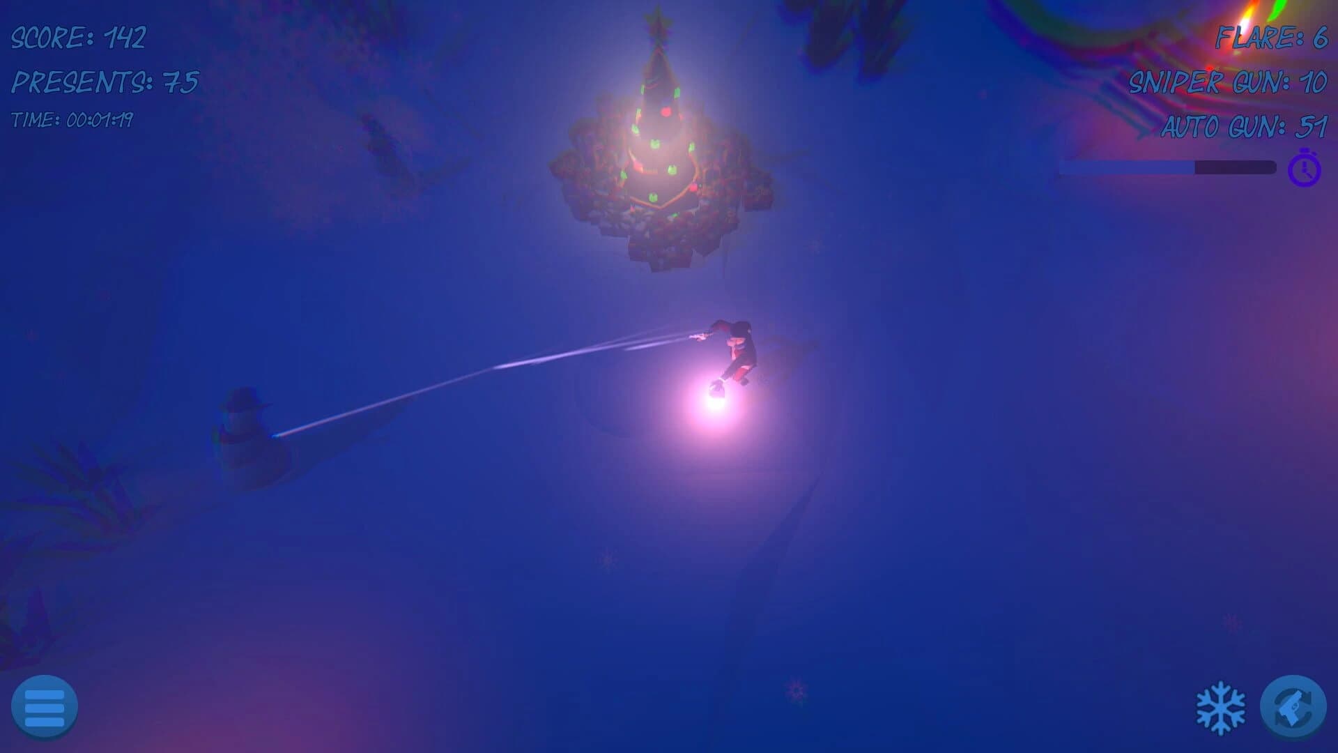 Santa Protects the Christmas Tree screenshot 4