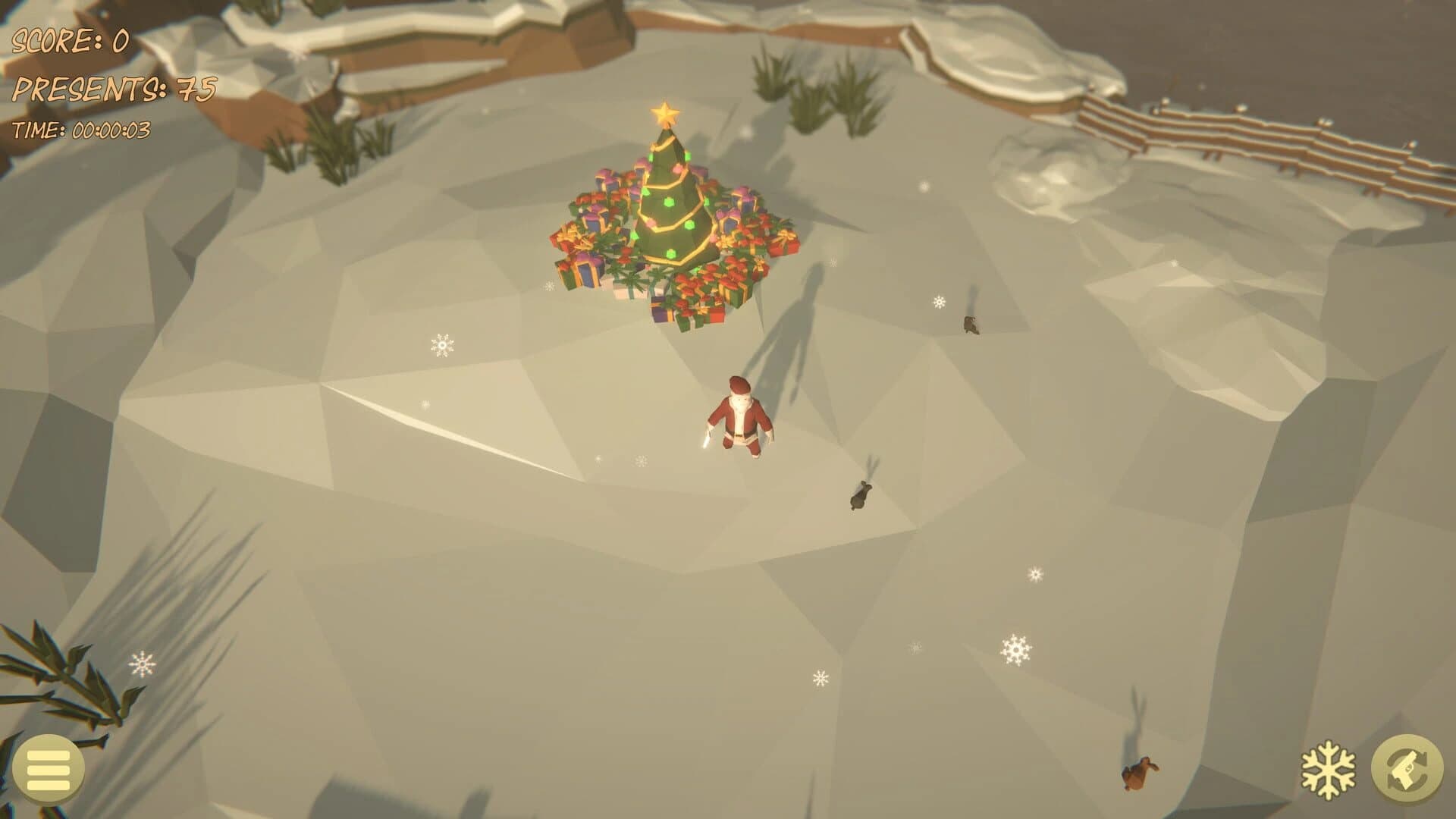 Santa Protects the Christmas Tree screenshot 1