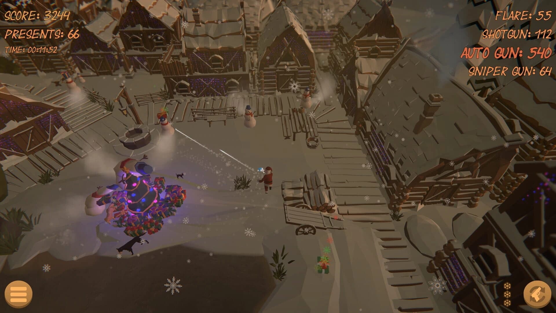 Santa Protects the Christmas Tree screenshot 5