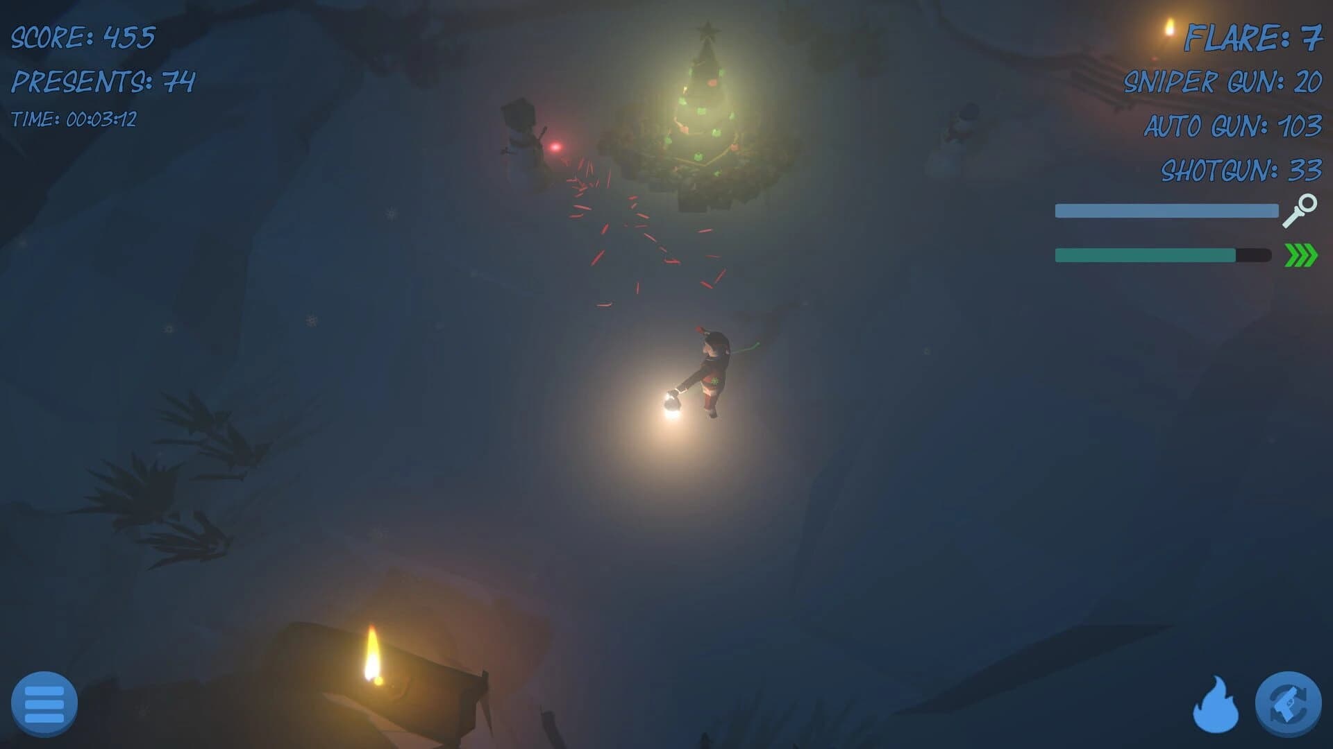 Santa Protects the Christmas Tree screenshot 3