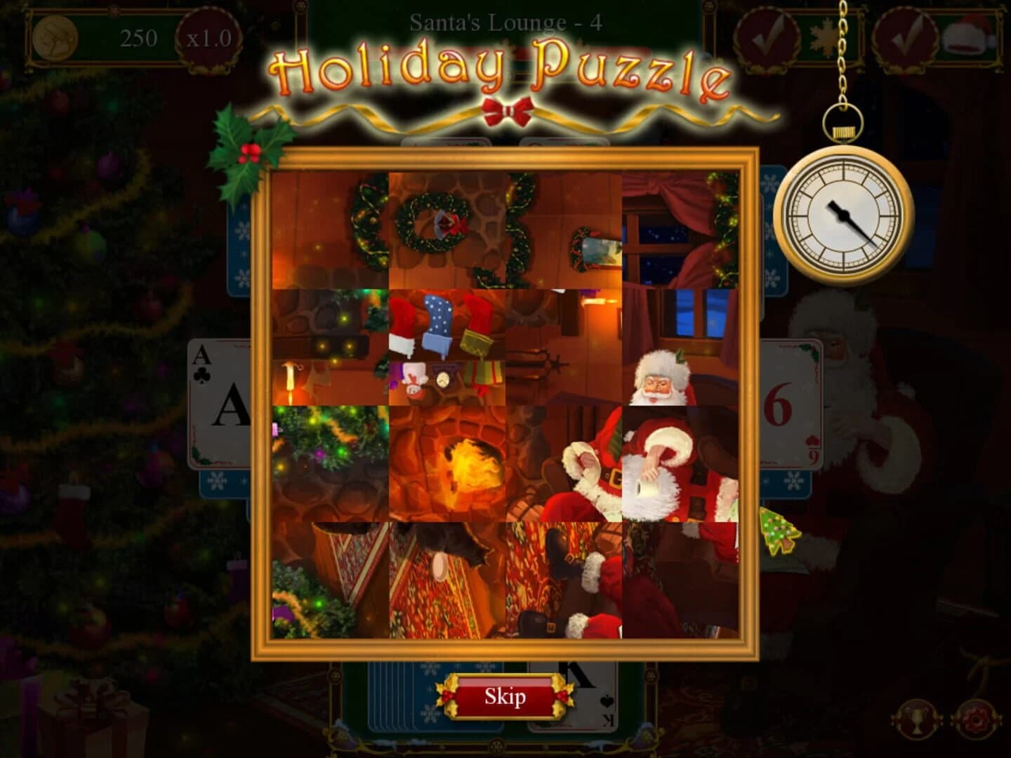Santa's Christmas Solitaire screenshot 3