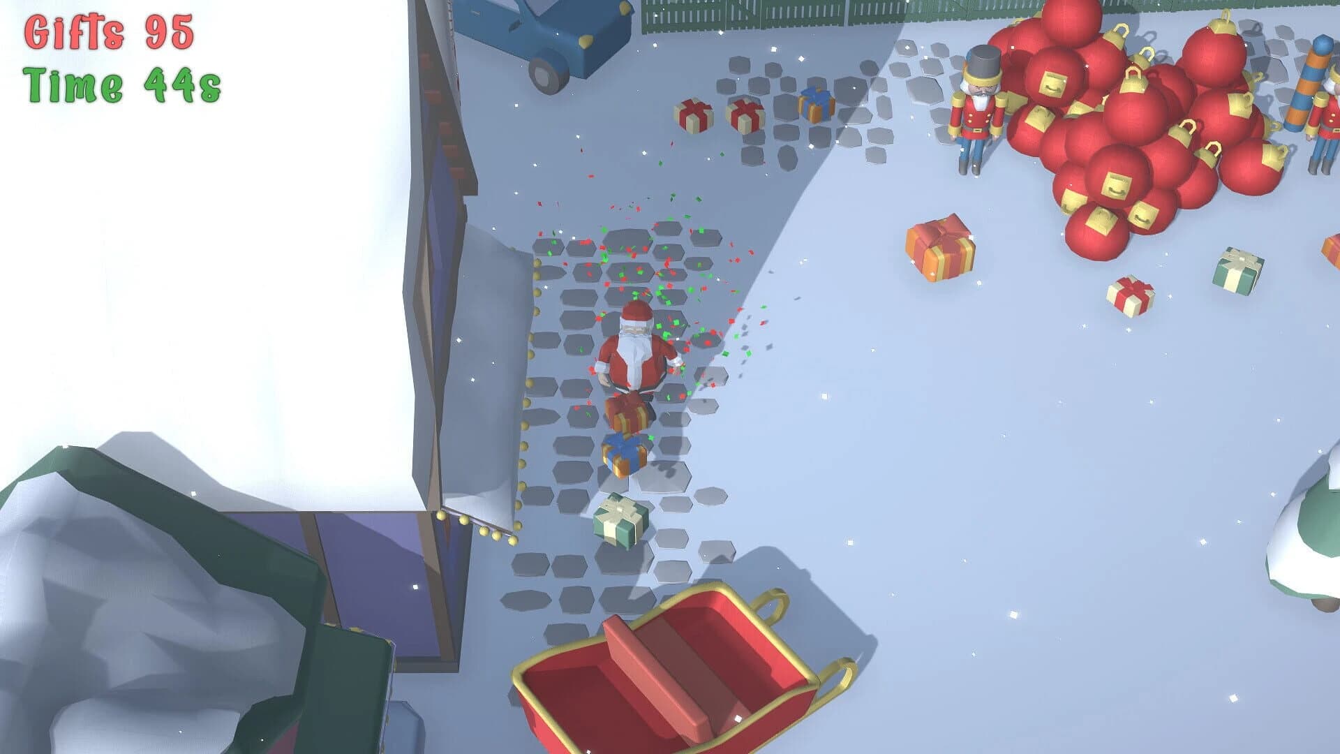 Santa's Gift Grab screenshot 2