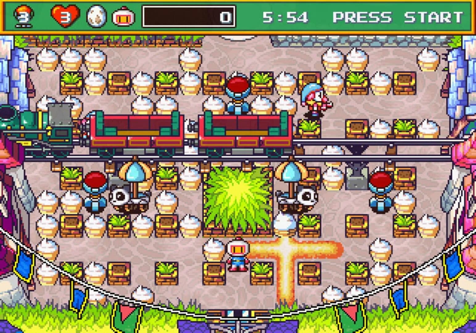Saturn Bomberman screenshot 1