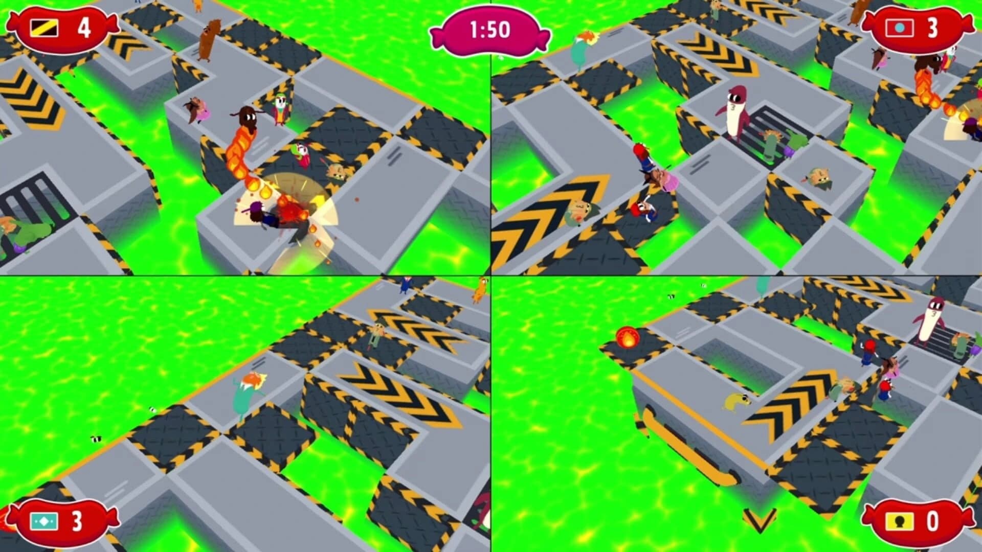 Sausage Wars: Trapdoor Hell screenshot 5