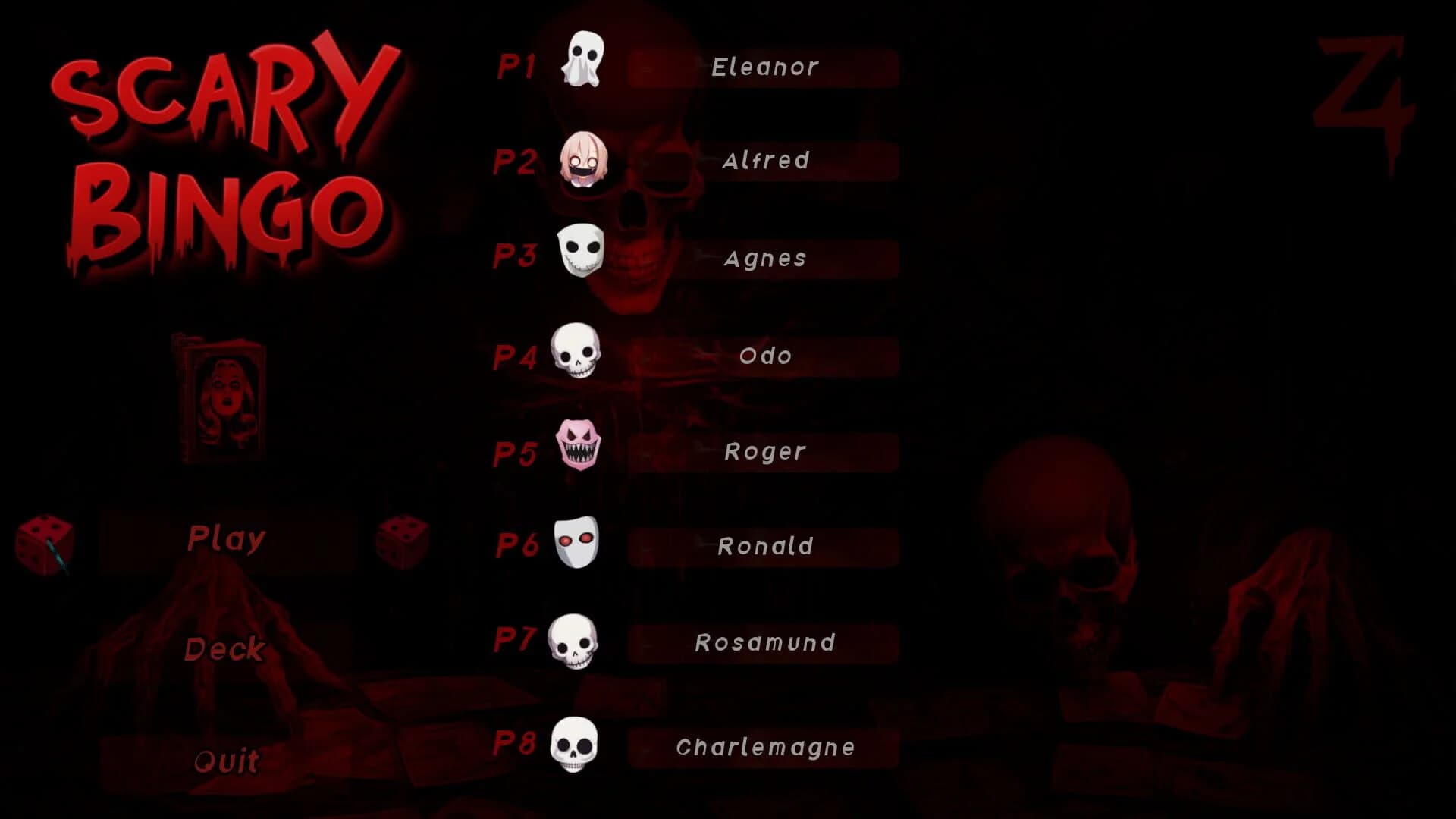 Scary Bingo screenshot 1