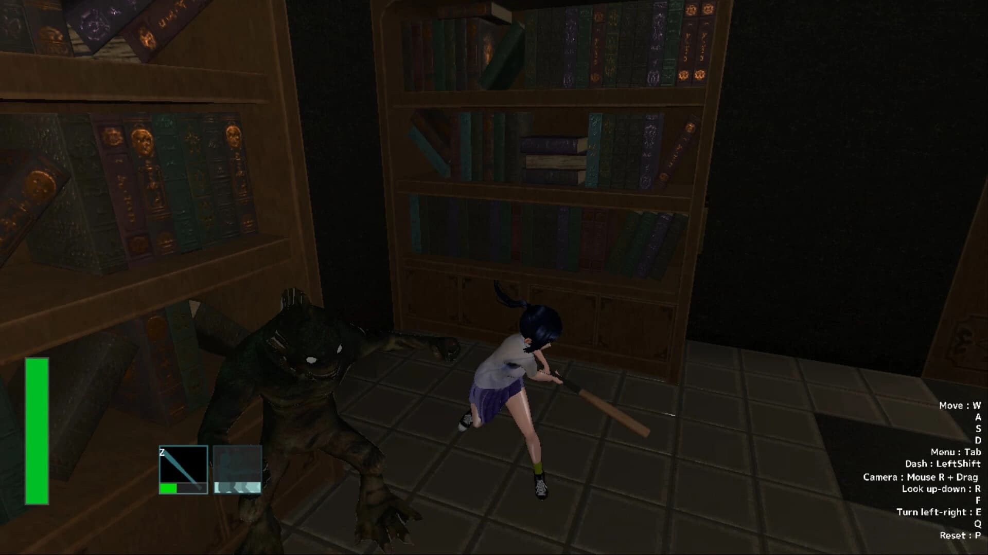 Schoolgirl vs. Fishman screenshot 2